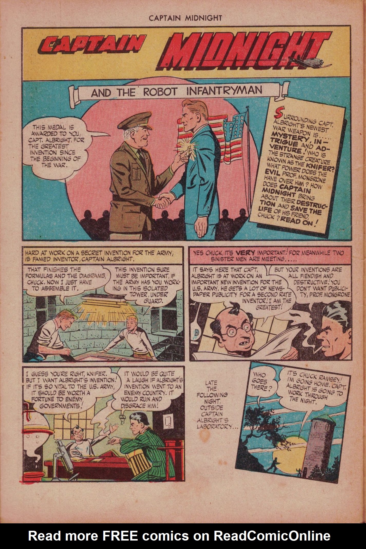 Read online Captain Midnight (1942) comic -  Issue #28 - 26