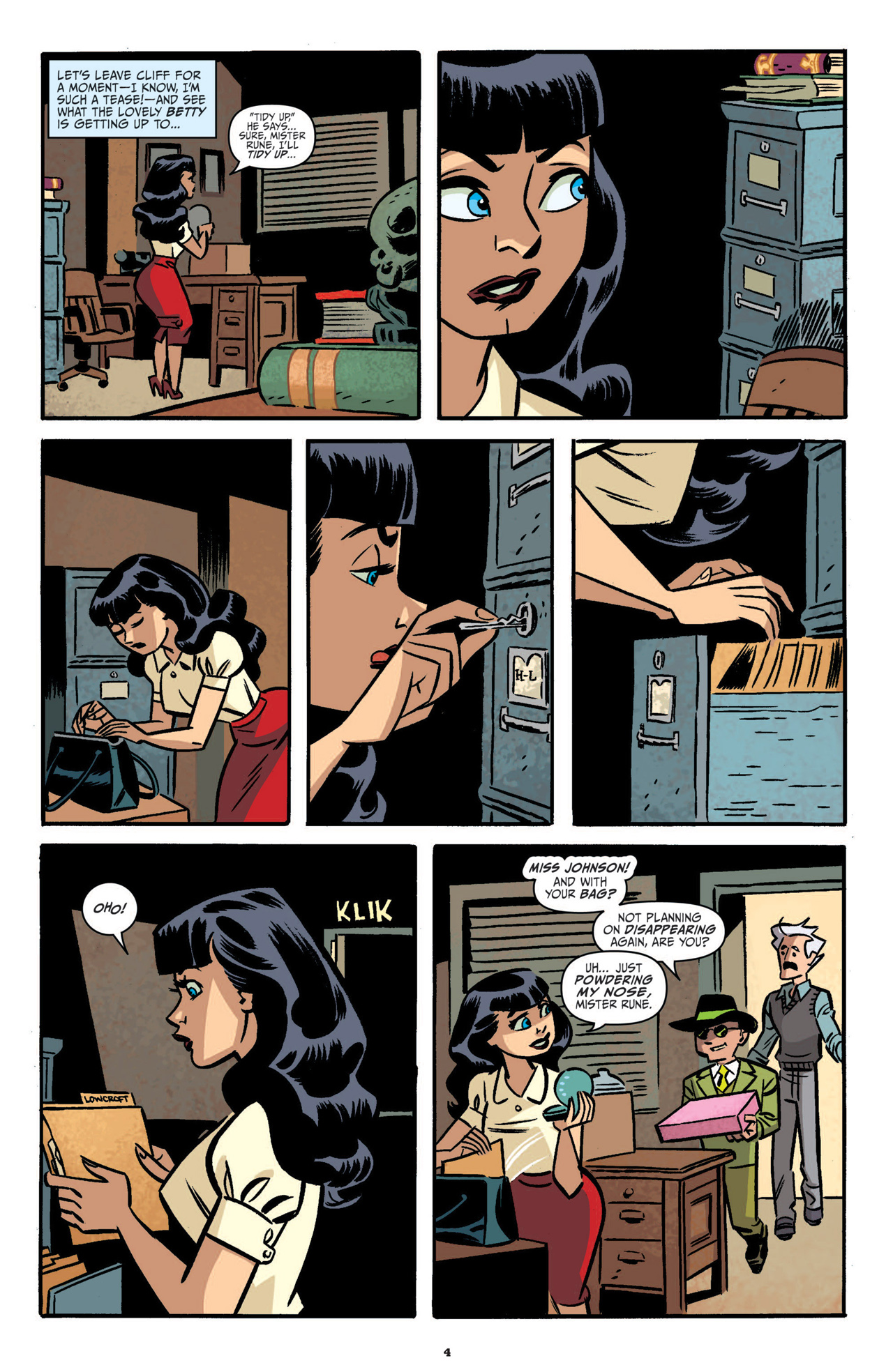 Read online The Rocketeer: Hollywood Horror comic -  Issue #3 - 7