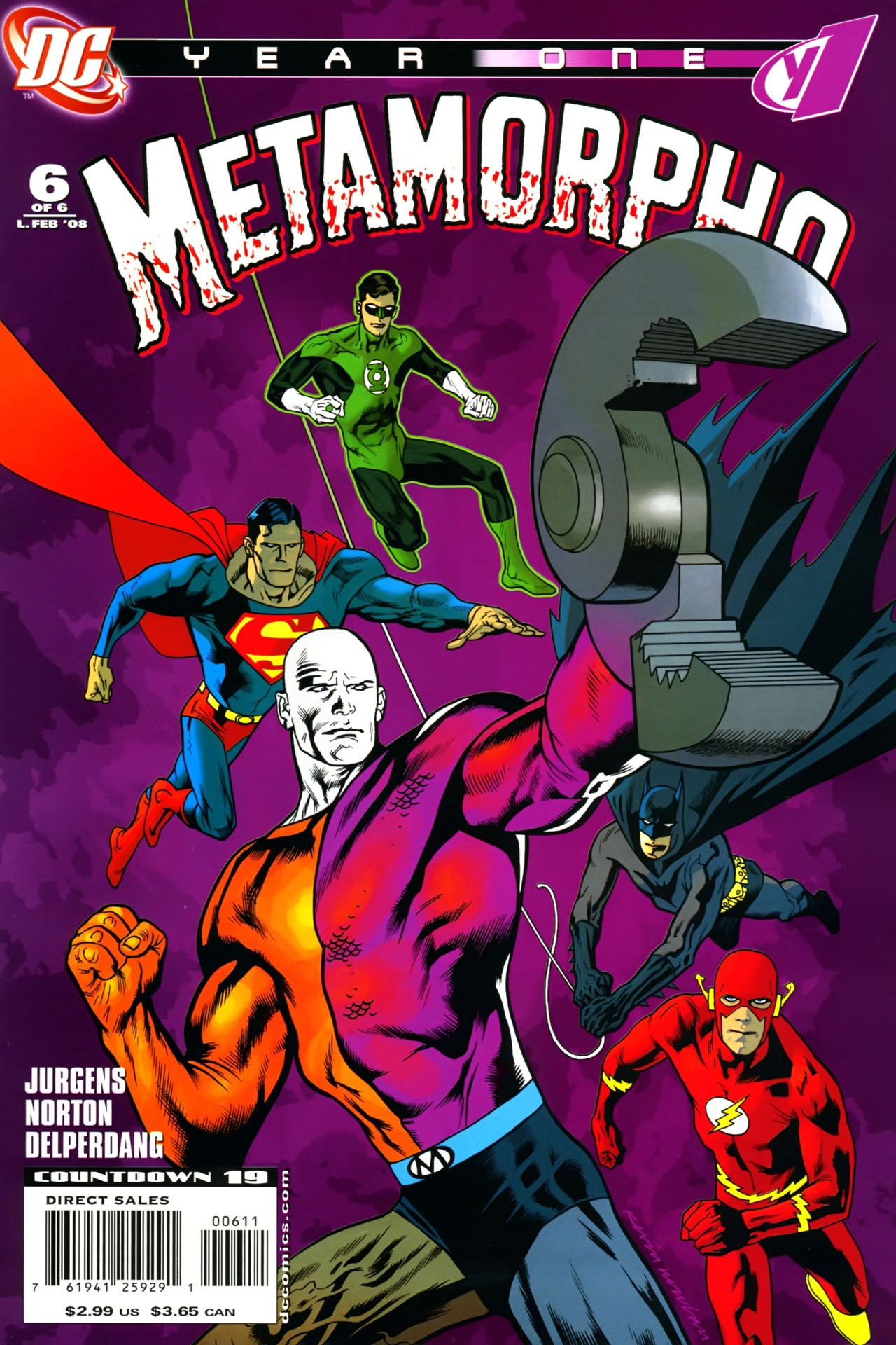 Read online Metamorpho: Year One comic -  Issue #6 - 1