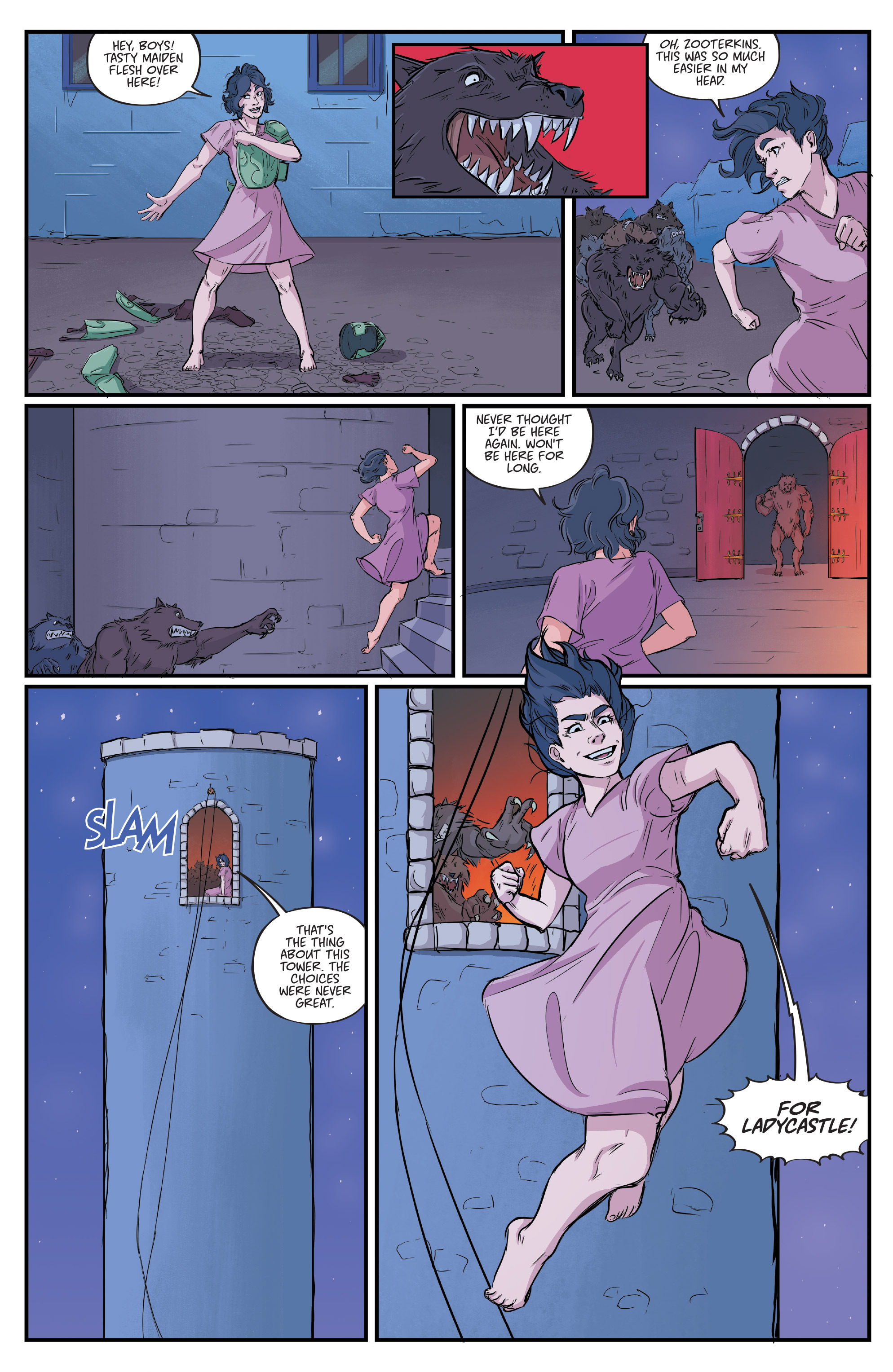 Read online Ladycastle comic -  Issue #2 - 17