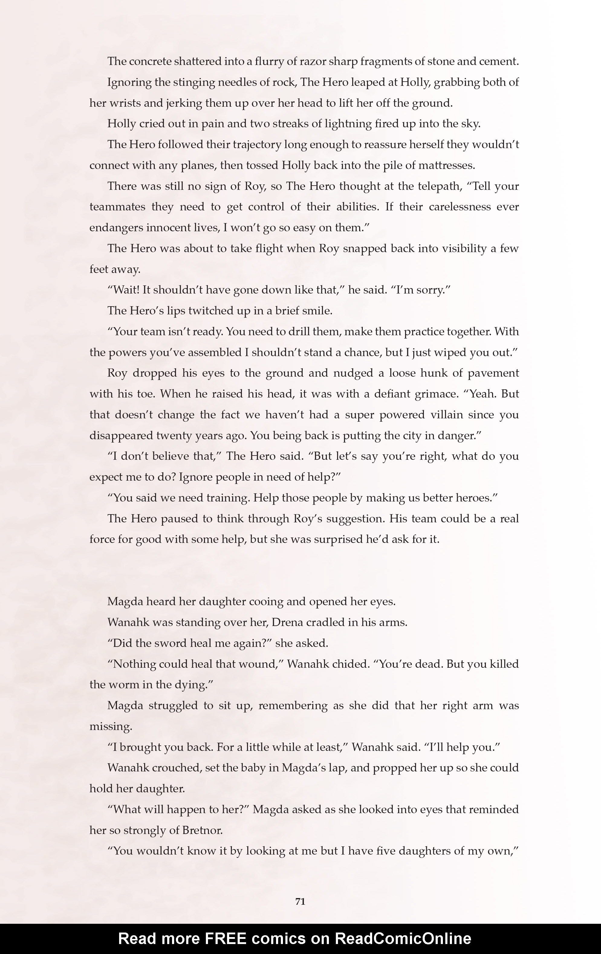 Read online A Hero's Death comic -  Issue #A Hero's Death Full - 72