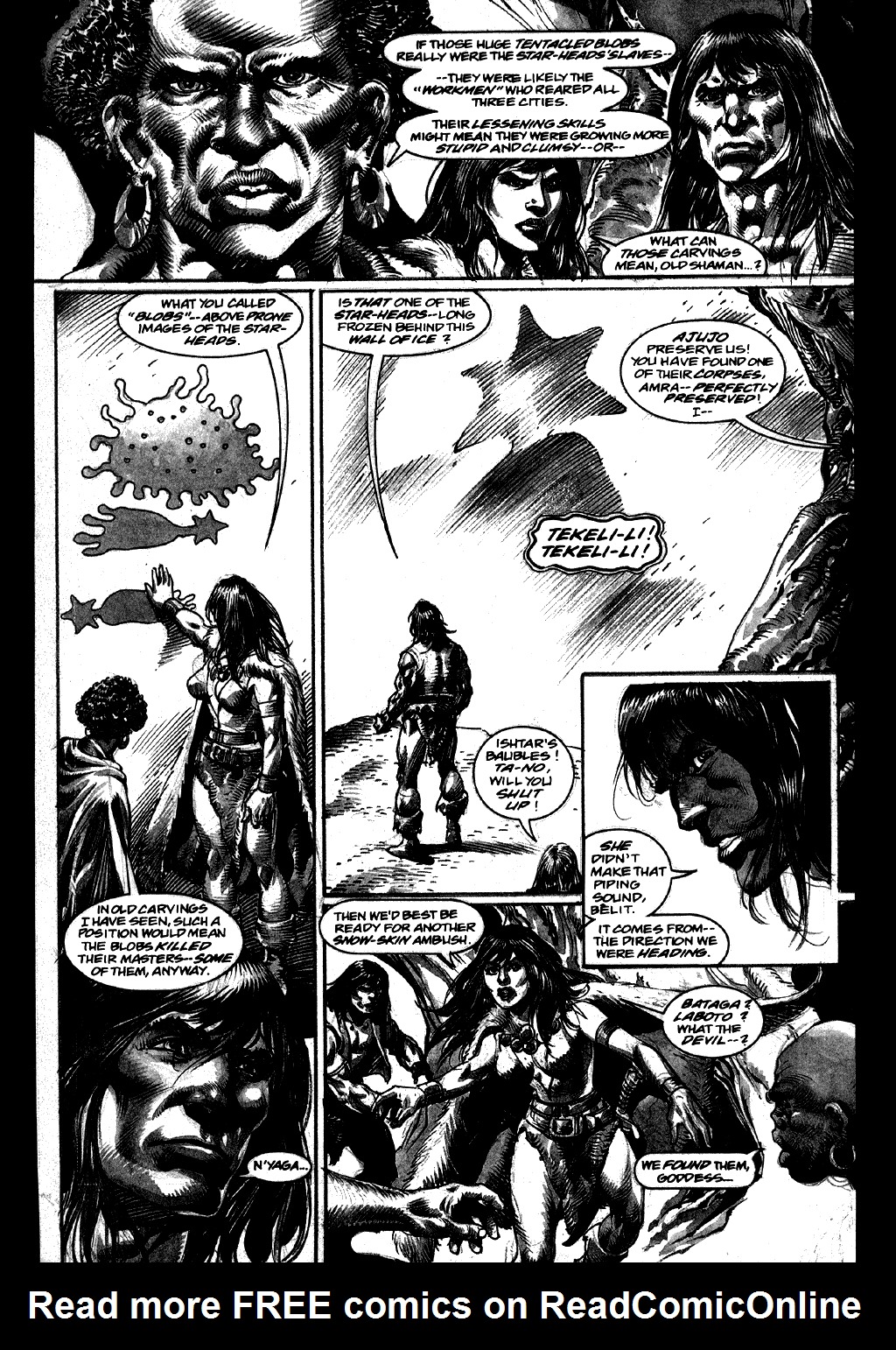 Read online Conan the Savage comic -  Issue #4 - 38