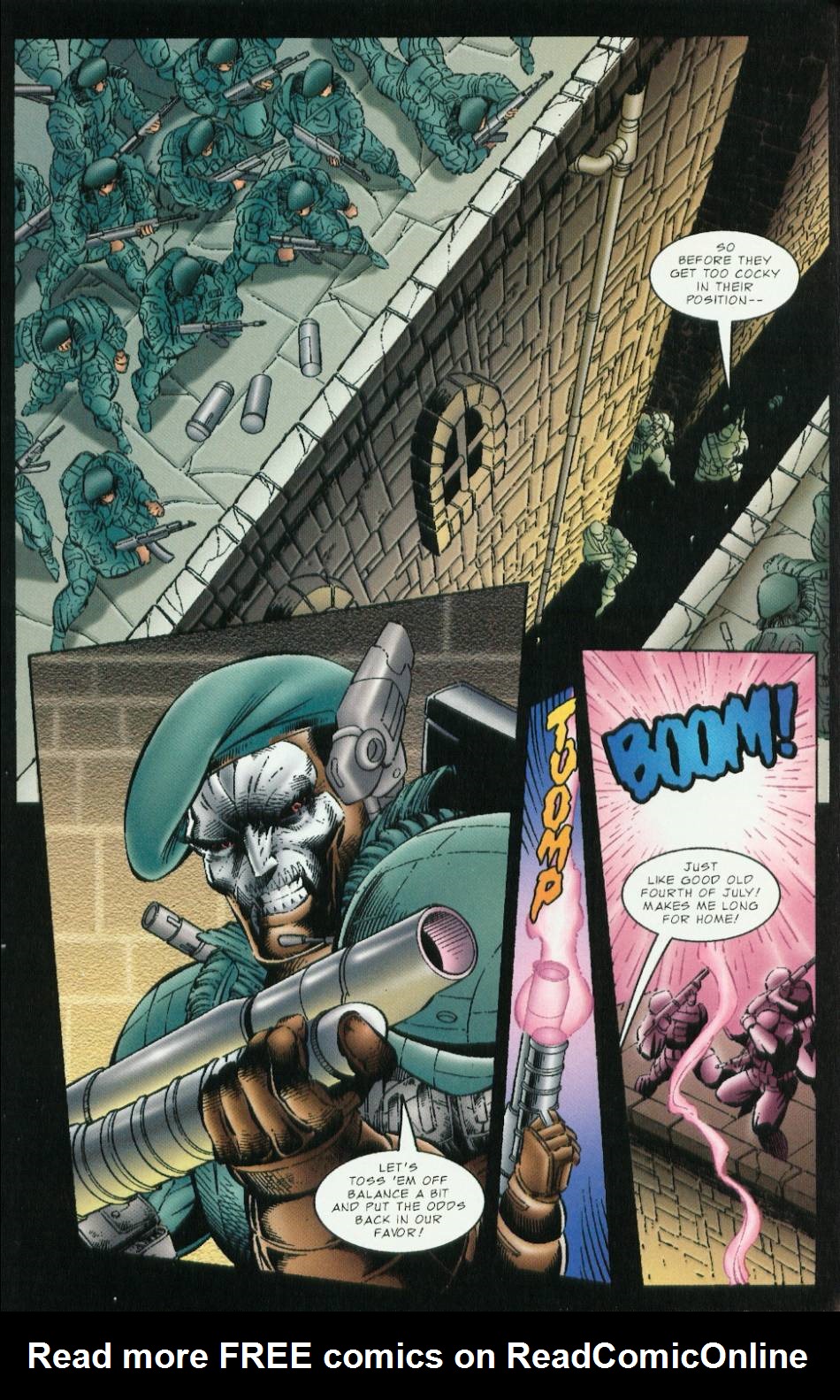 Read online Operation Knightstrike comic -  Issue #3 - 6