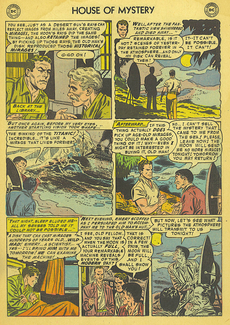 Read online House of Mystery (1951) comic -  Issue #40 - 21
