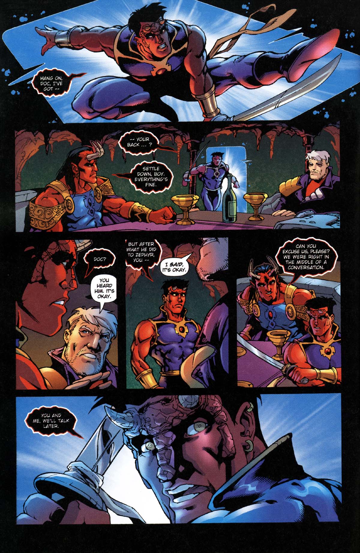 Read online Noble Causes: Family Secrets comic -  Issue #4 - 6