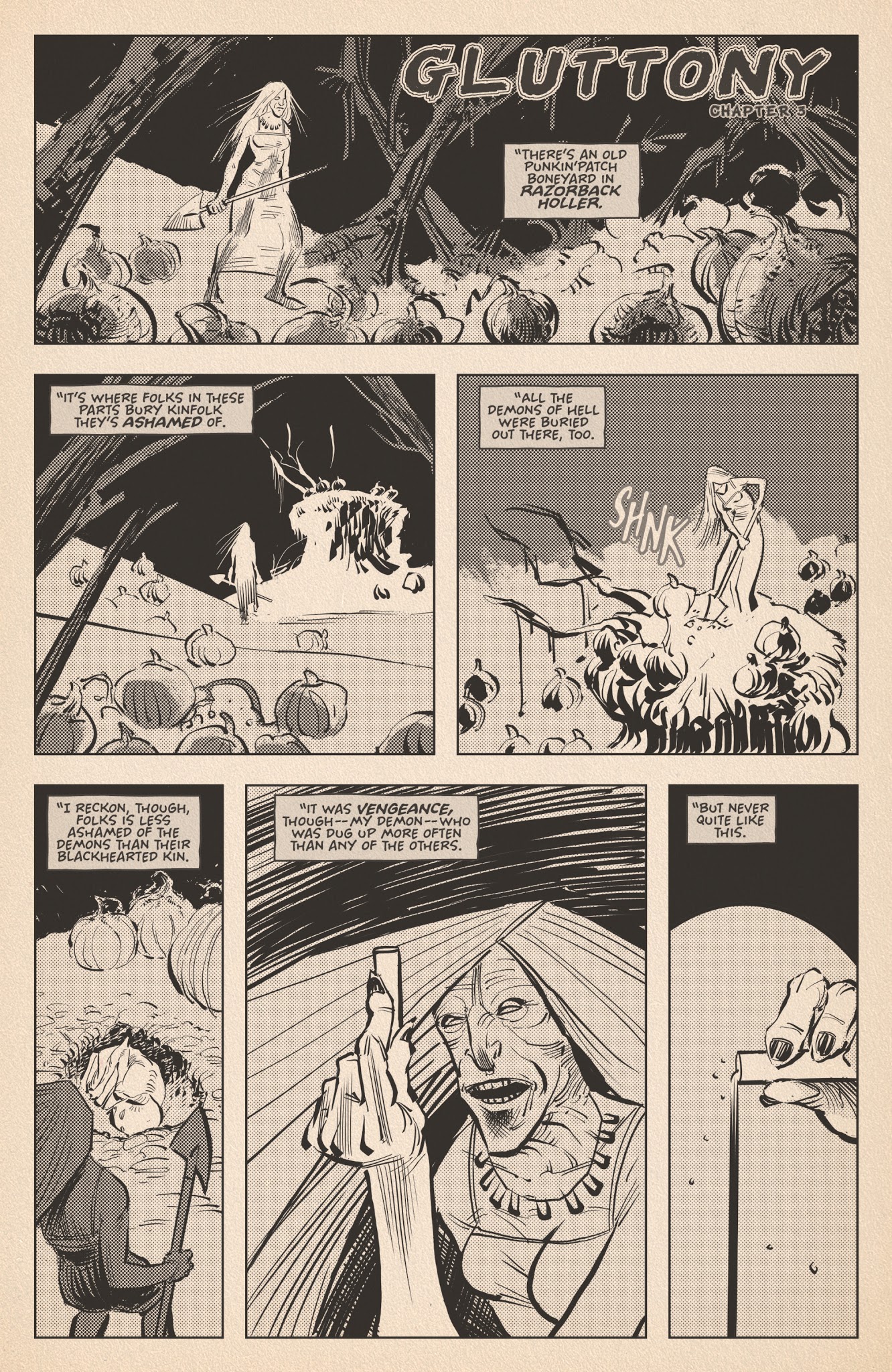Read online Pumpkinhead comic -  Issue #3 - 24