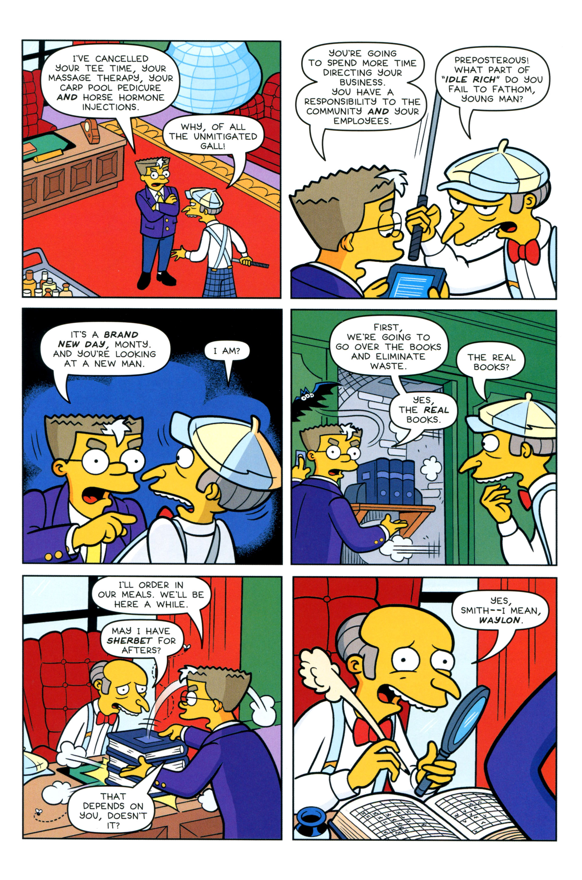 Read online Simpsons Comics comic -  Issue #205 - 10