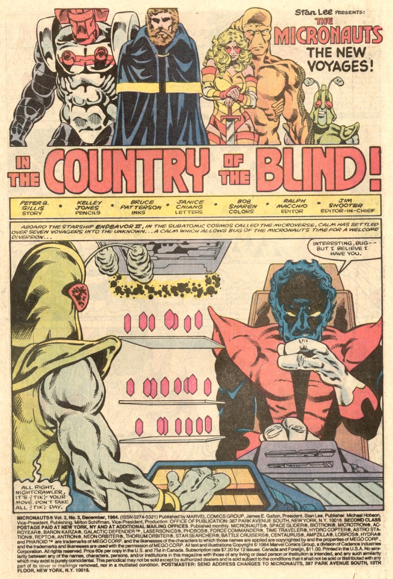 Read online Micronauts: The New Voyages comic -  Issue #3 - 2