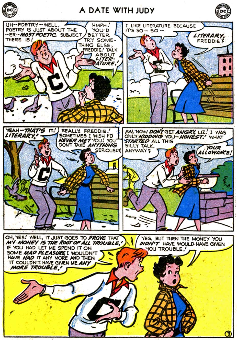Read online A Date with Judy comic -  Issue #46 - 22