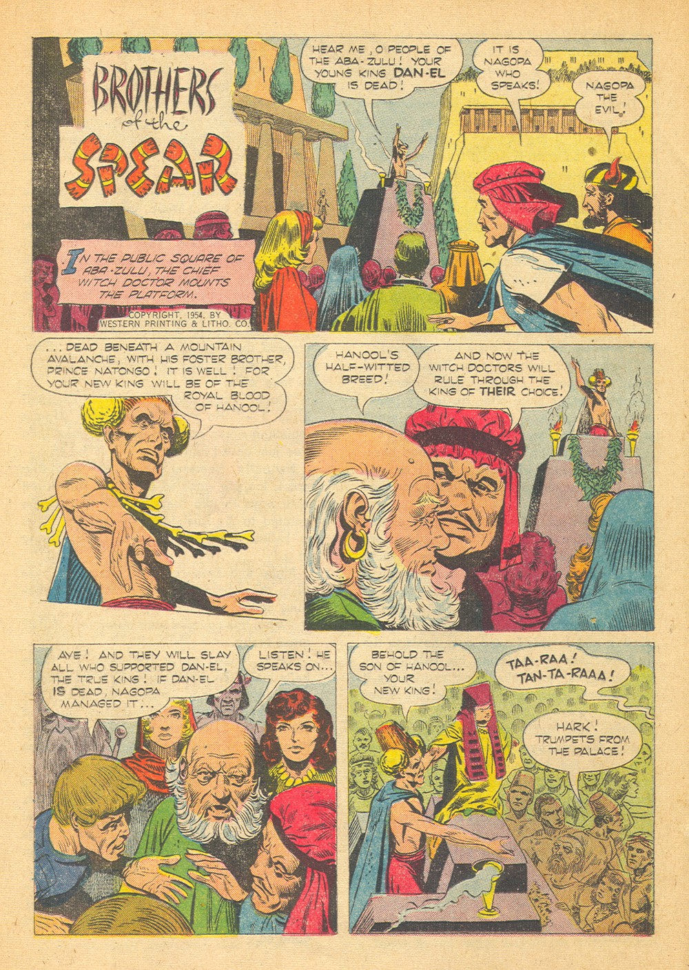 Read online Tarzan (1948) comic -  Issue #57 - 44