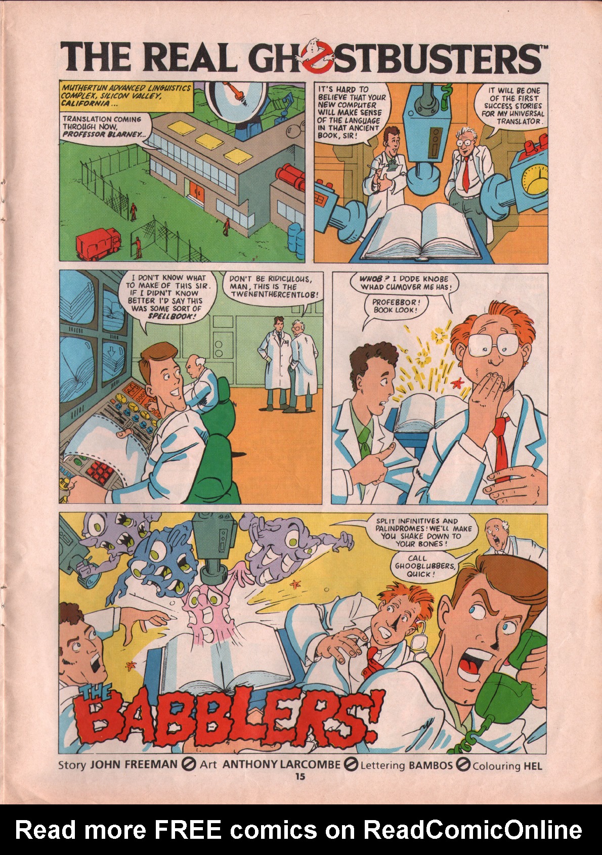 Read online The Real Ghostbusters comic -  Issue #4 - 15
