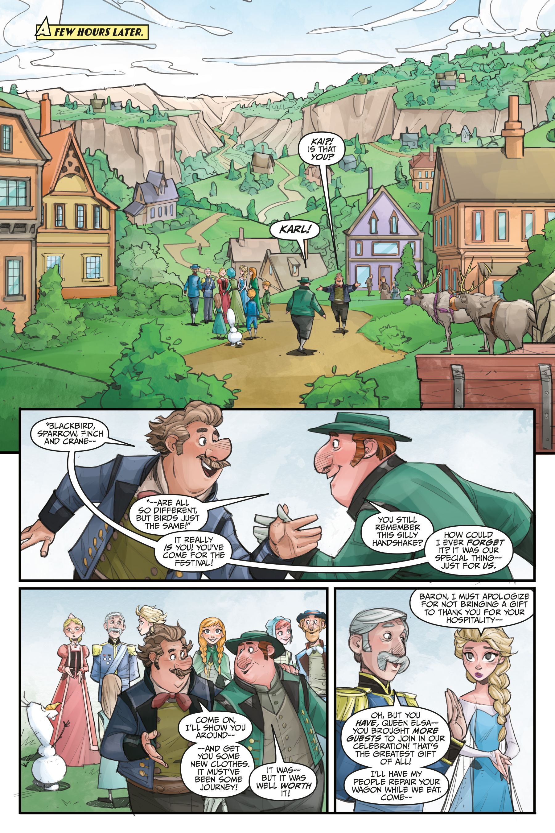 Read online Disney Frozen: Reunion Road comic -  Issue # _TPB - 60