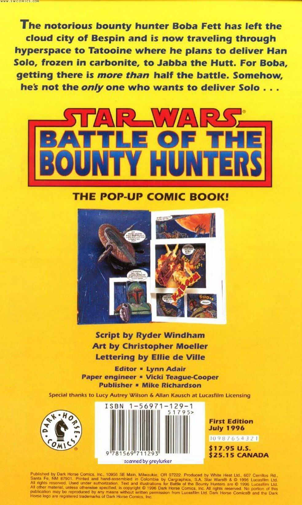 Read online Star Wars: Battle of the Bounty Hunters comic -  Issue # Full - 2