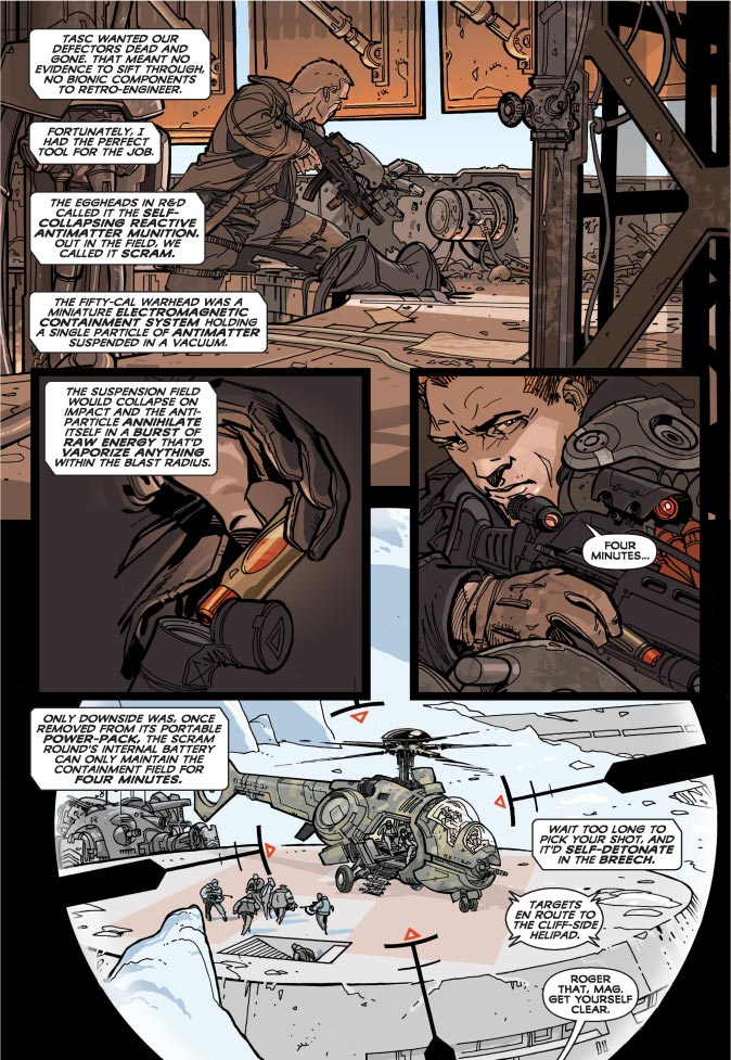 Read online Bionic Commando Chain of Command comic -  Issue # Full - 15