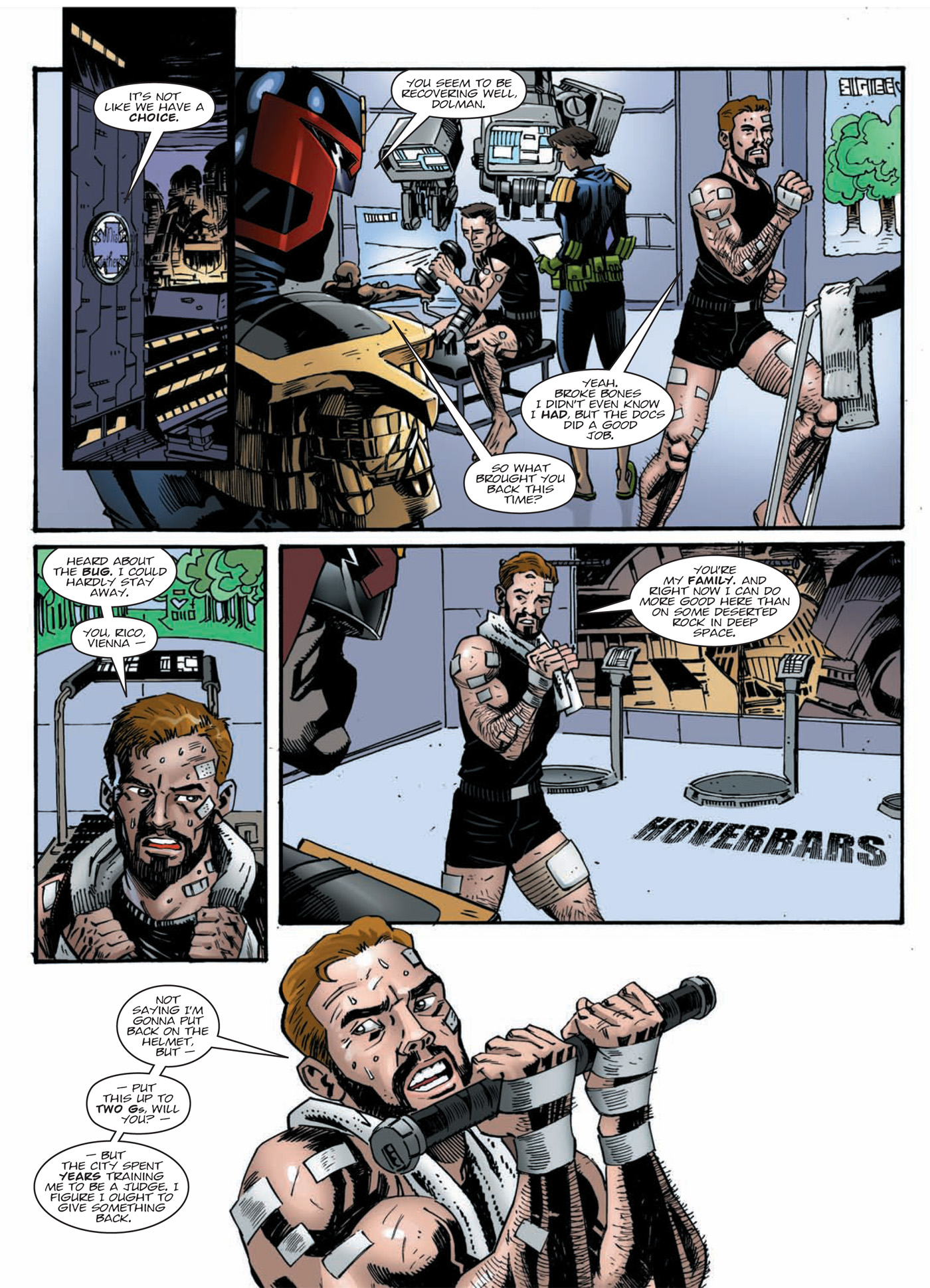 Read online Judge Dredd: Day of Chaos: Fallout comic -  Issue # TPB (Part 1) - 52