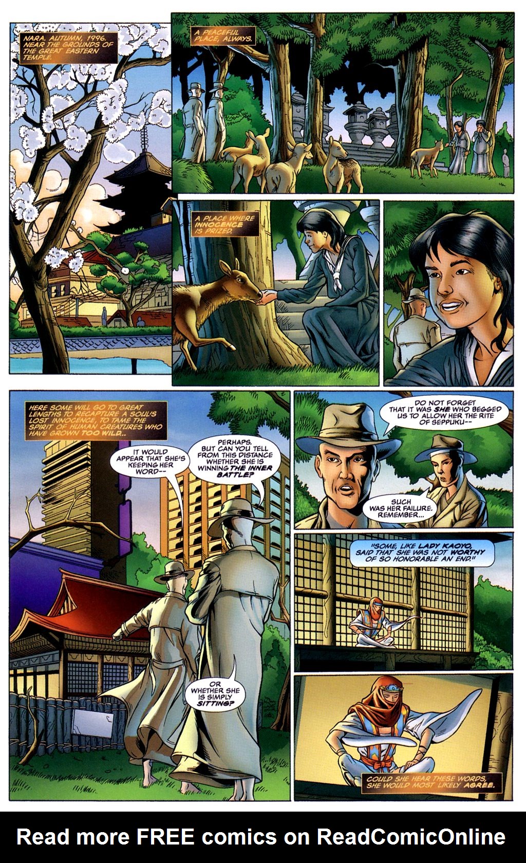 Read online Tomoe/Witchblade: Fire Sermon comic -  Issue # Full - 5