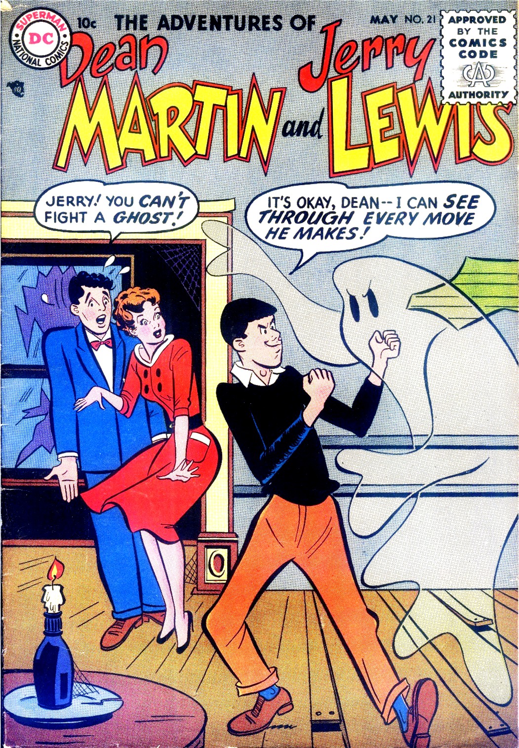 Read online The Adventures of Dean Martin and Jerry Lewis comic -  Issue #21 - 1