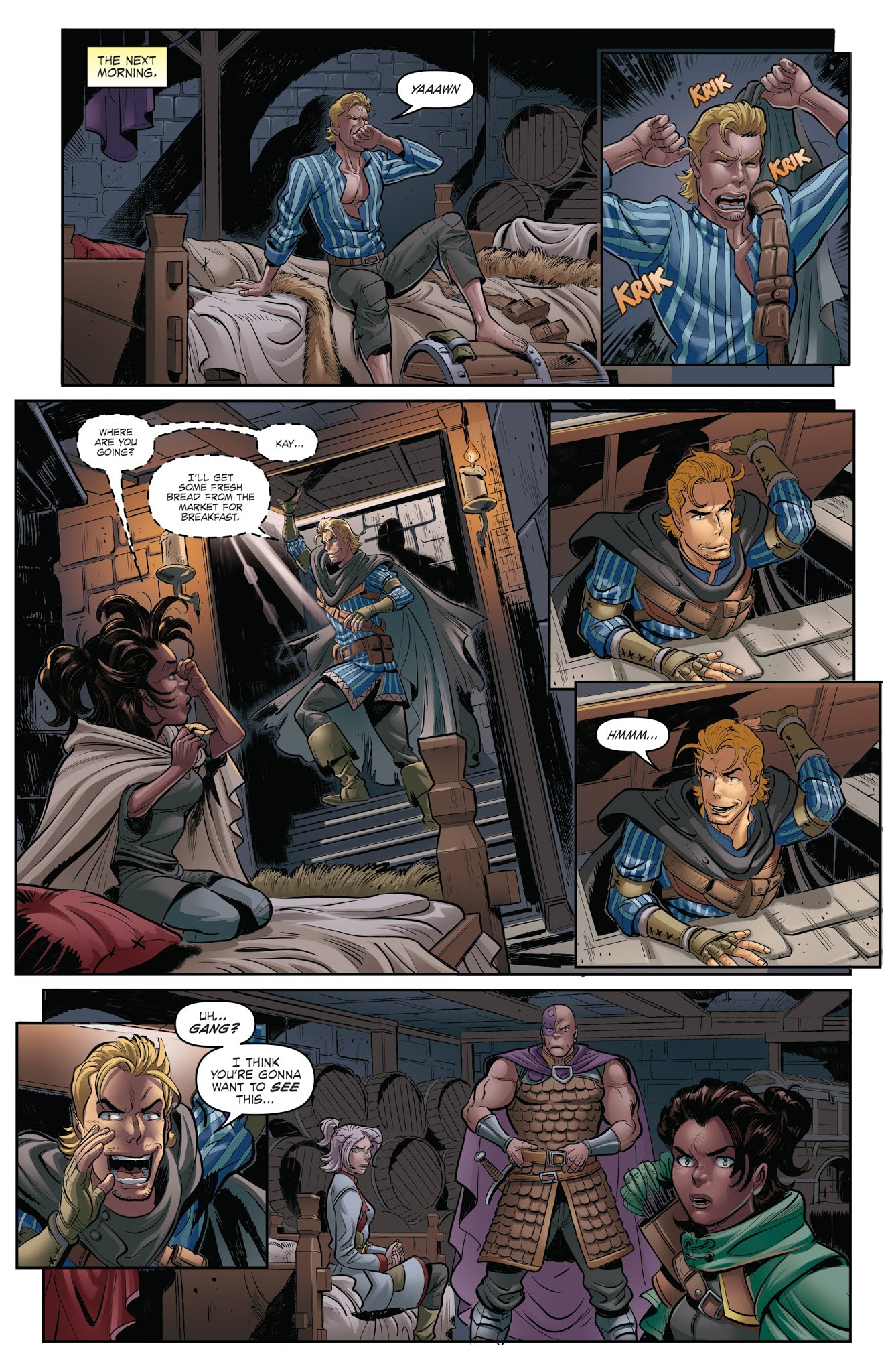 Read online Dungeons & Dragons: Evil At Baldur's Gate comic -  Issue #5 - 20