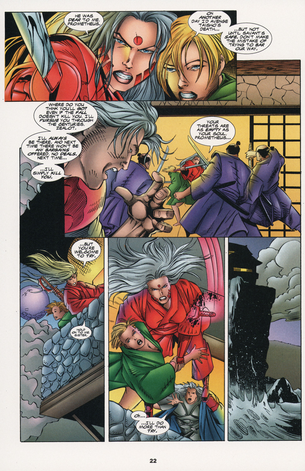 Read online Zealot comic -  Issue #2 - 22