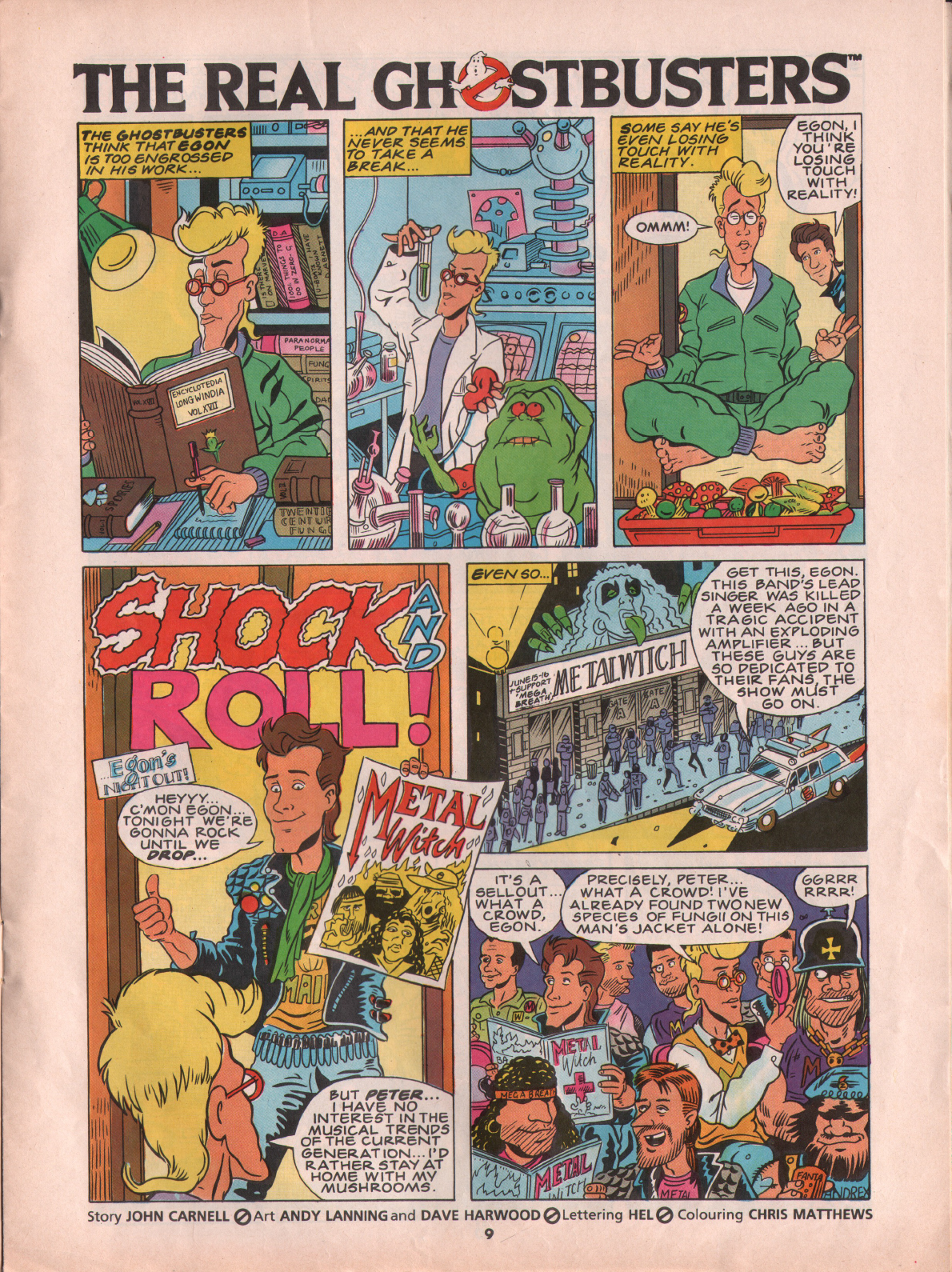 Read online The Real Ghostbusters comic -  Issue #7 - 9