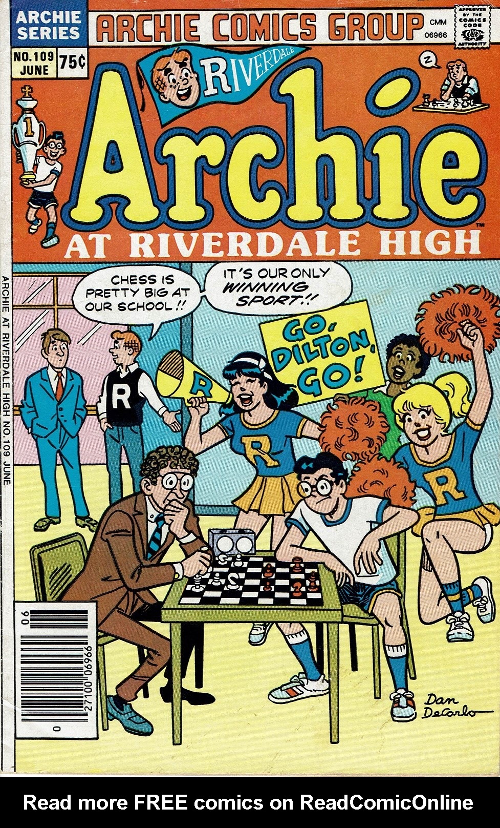 Read online Archie at Riverdale High (1972) comic -  Issue #109 - 1