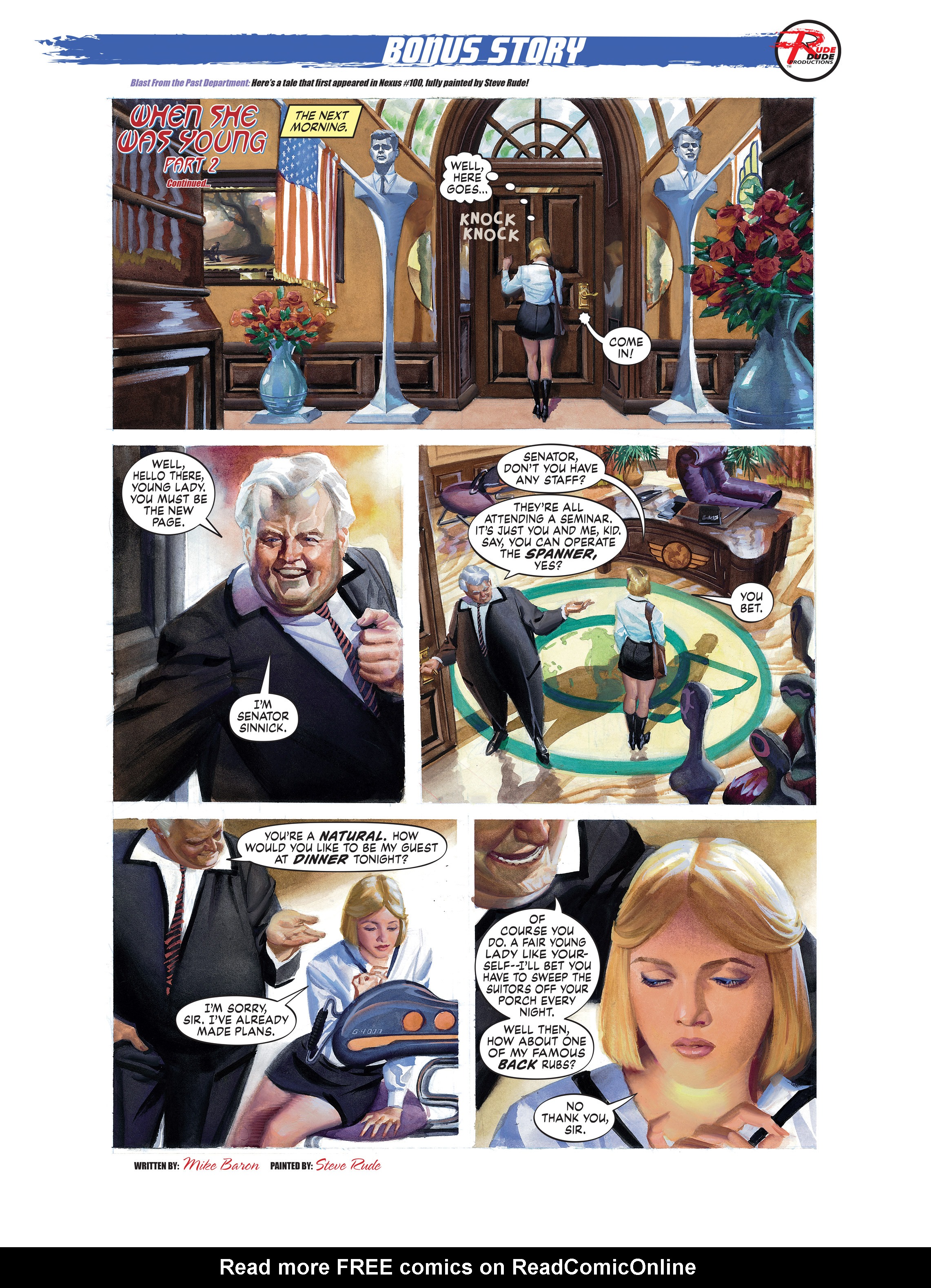Read online Nexus: The Comic Strip comic -  Issue #3 - 7