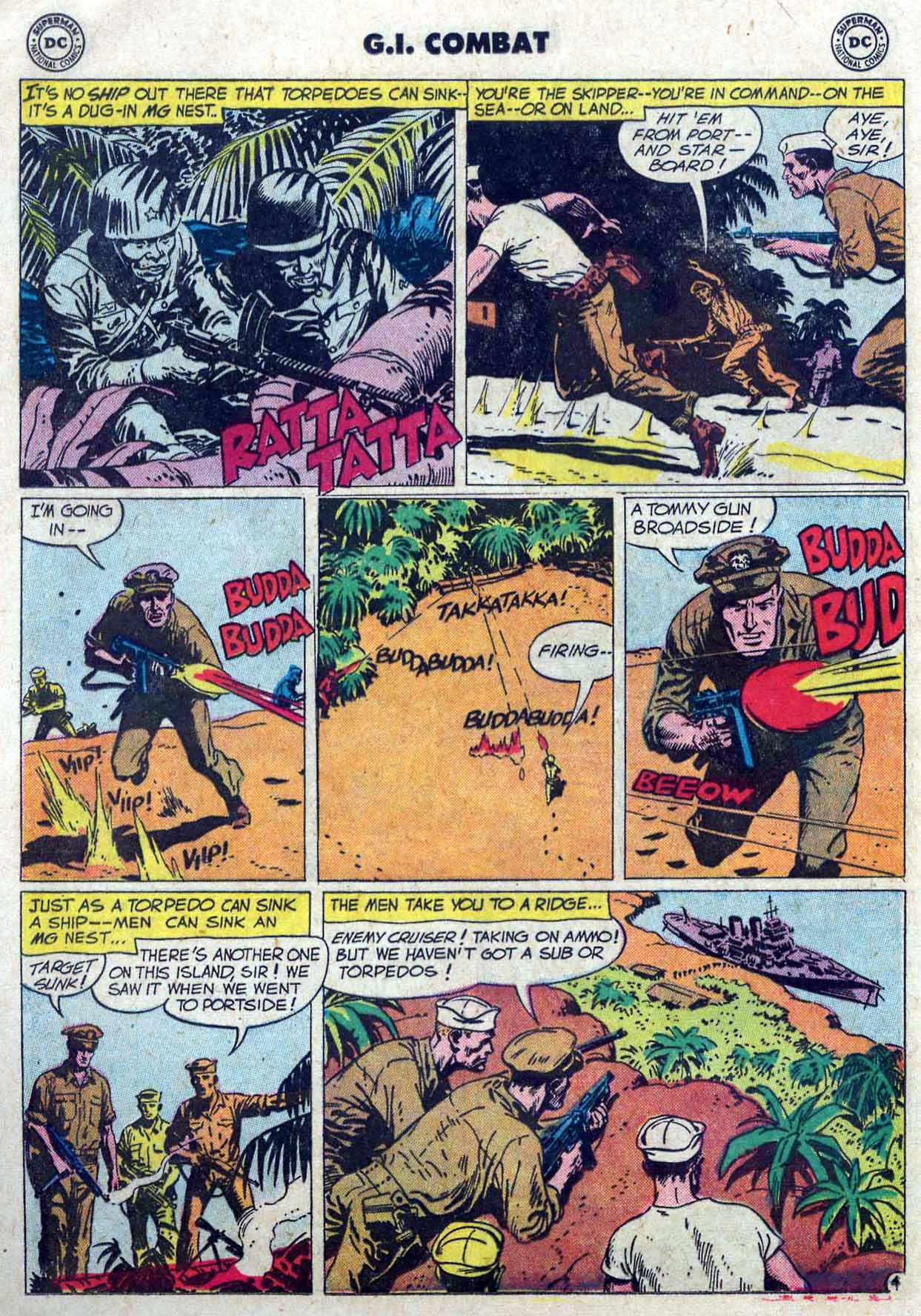 Read online G.I. Combat (1952) comic -  Issue #52 - 16