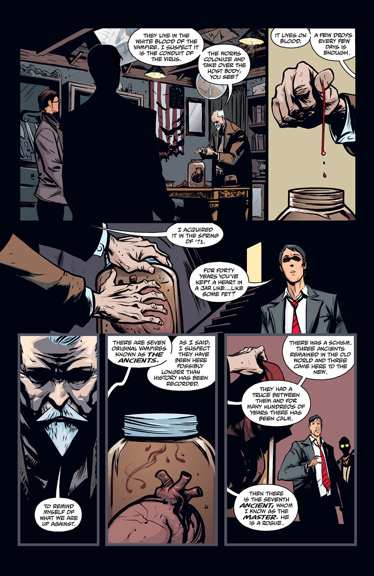 Read online The Strain comic -  Issue #6 - 7