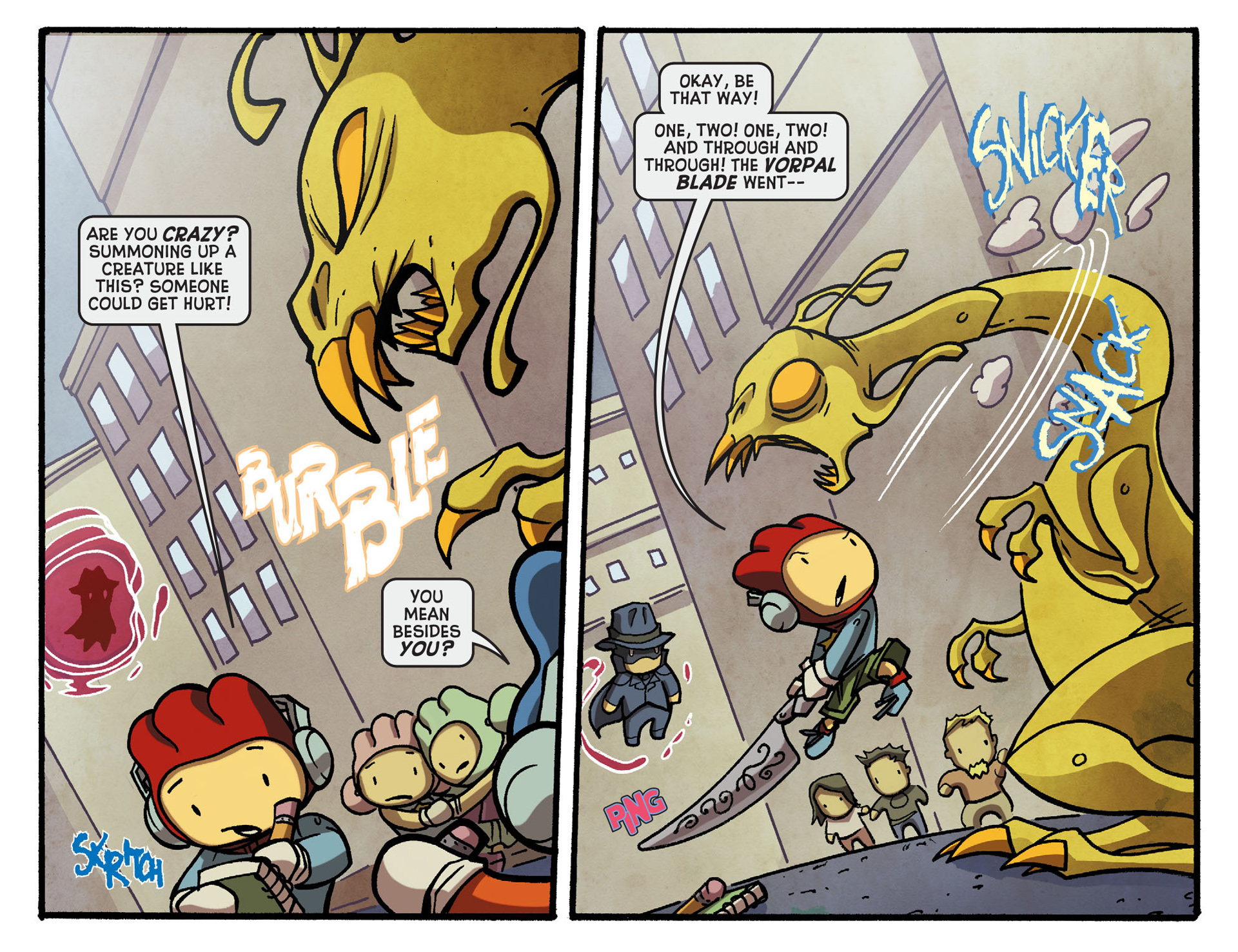 Read online Scribblenauts Unmasked: A Crisis of Imagination comic -  Issue #1 - 18