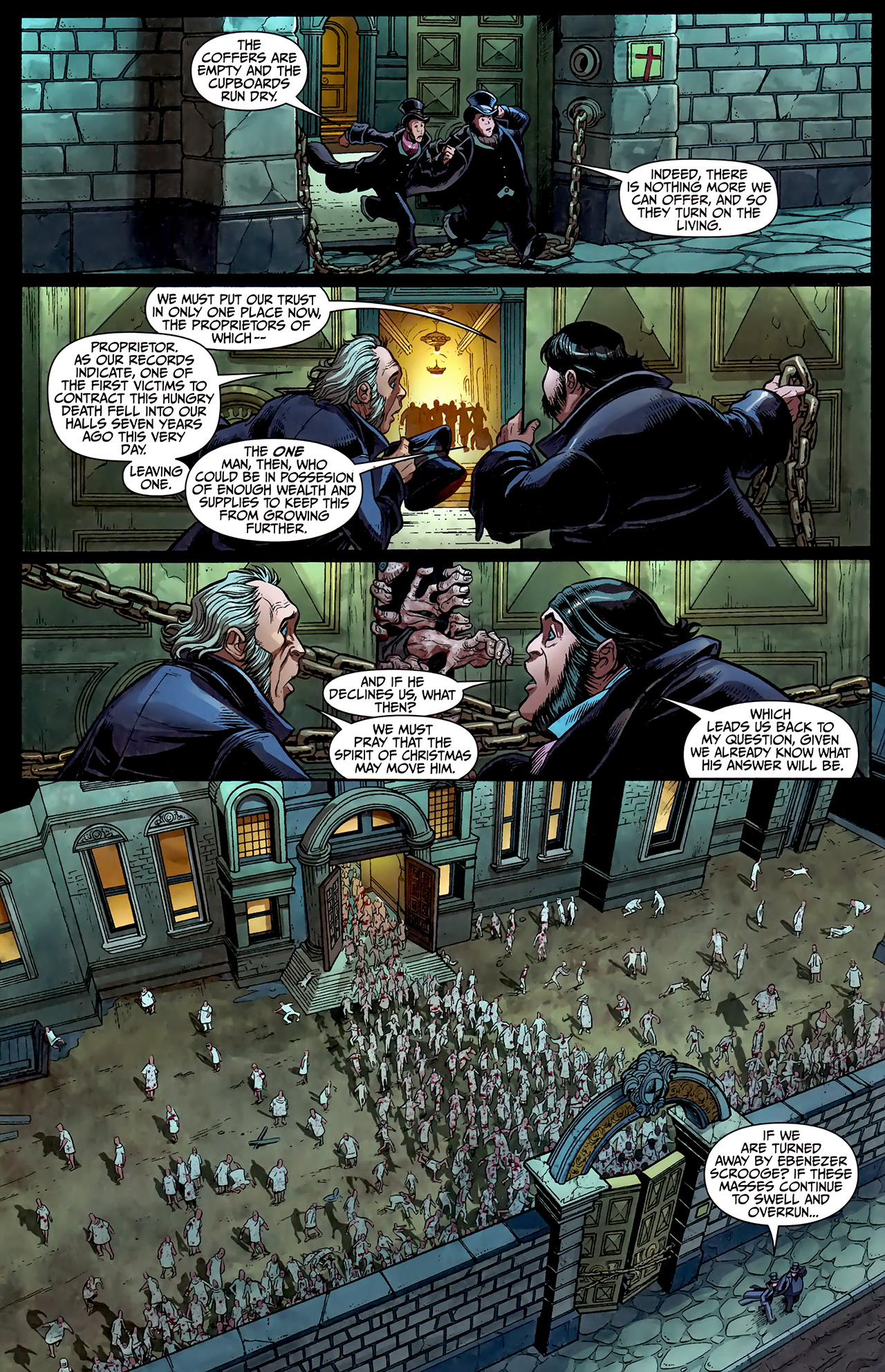 Read online Zombies Christmas Carol comic -  Issue #1 - 6