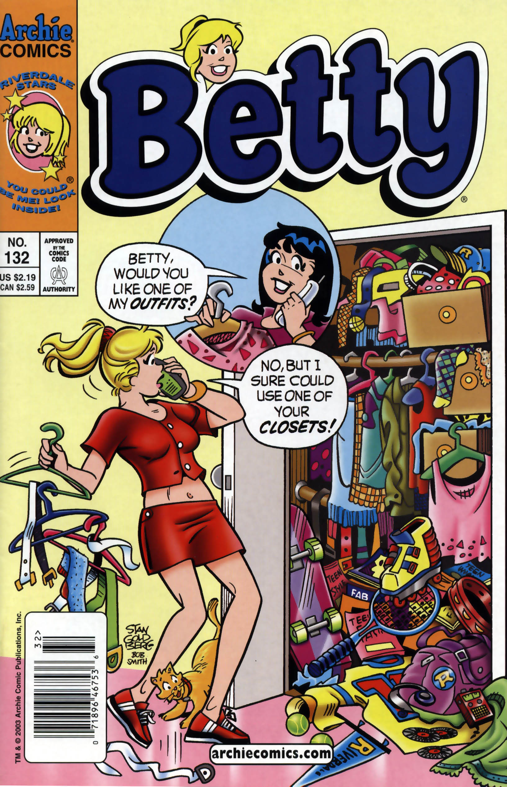 Read online Betty comic -  Issue #132 - 1