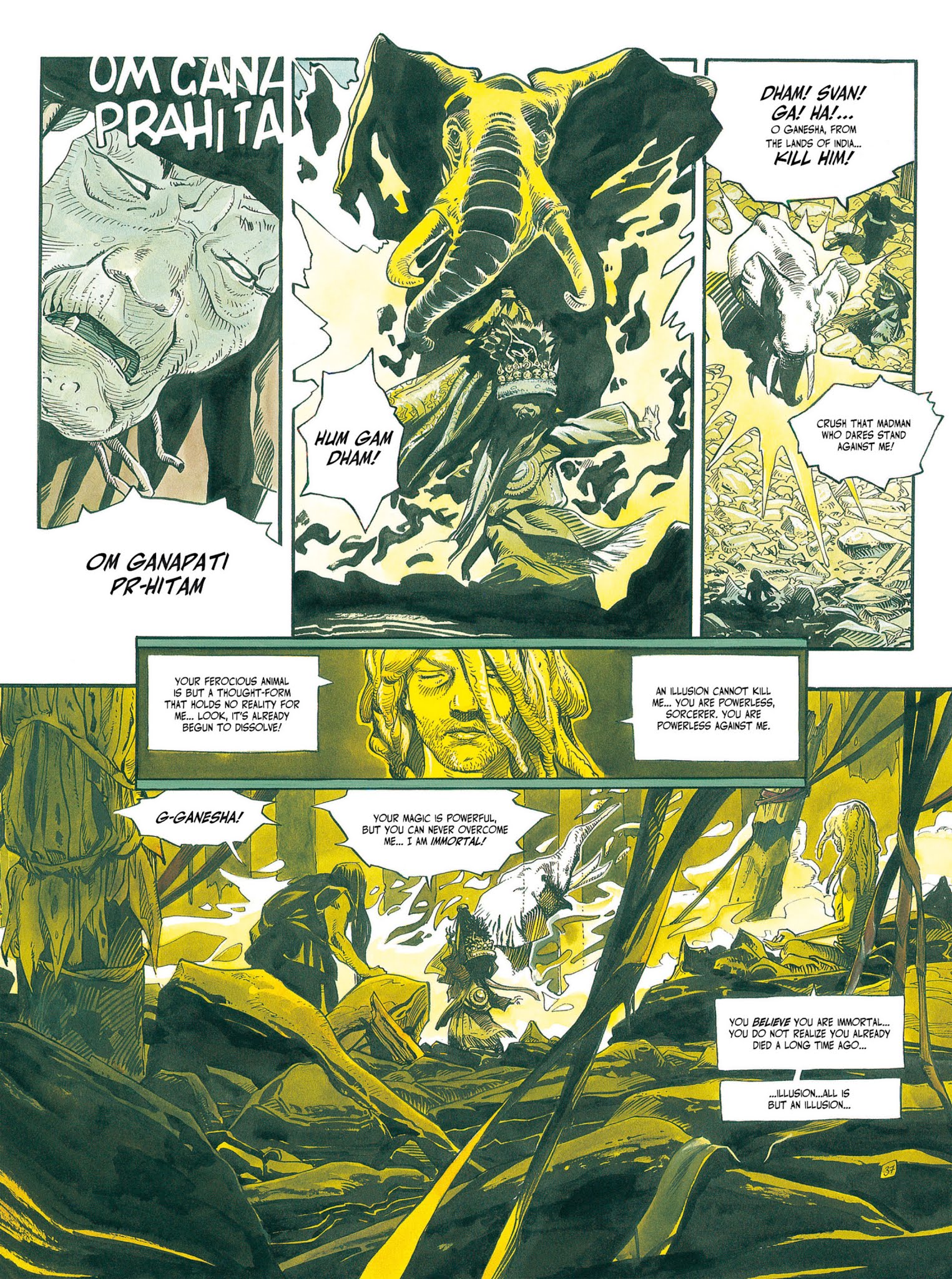 Read online The White Lama comic -  Issue #5 - 41