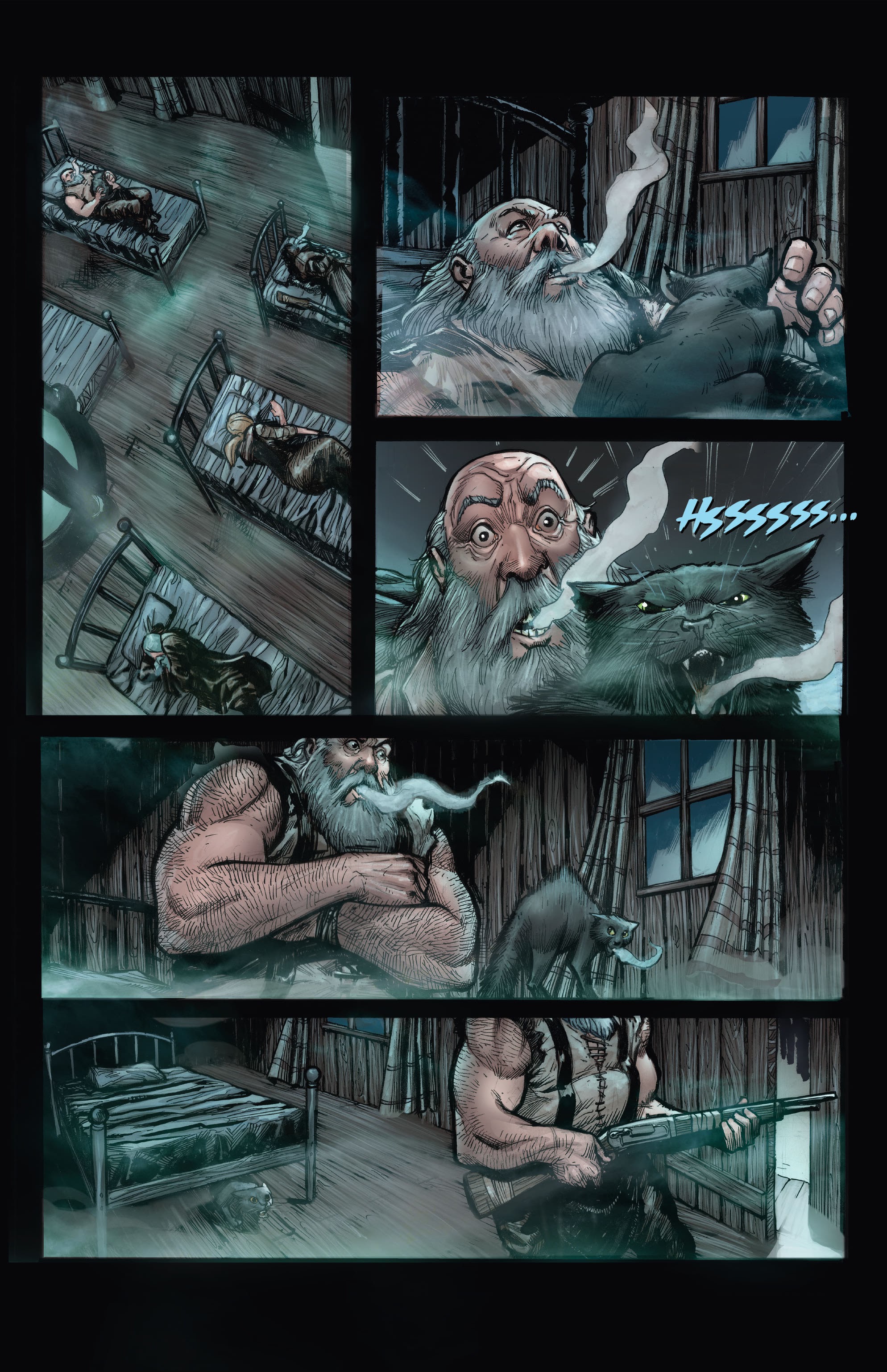 Read online The Few and Cursed: Shadow Nation comic -  Issue # TPB - 55