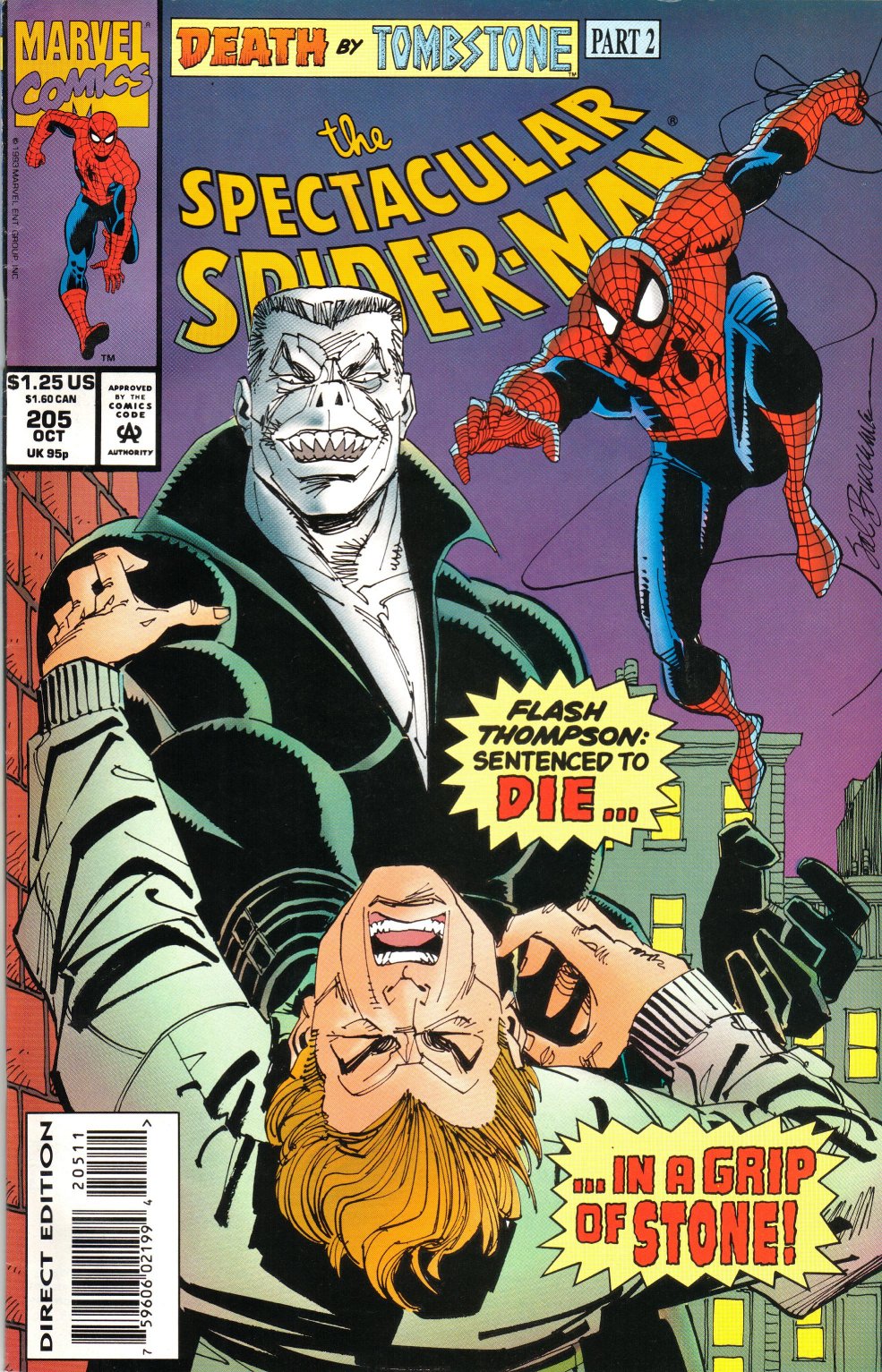 Read online The Spectacular Spider-Man (1976) comic -  Issue #205 - 1