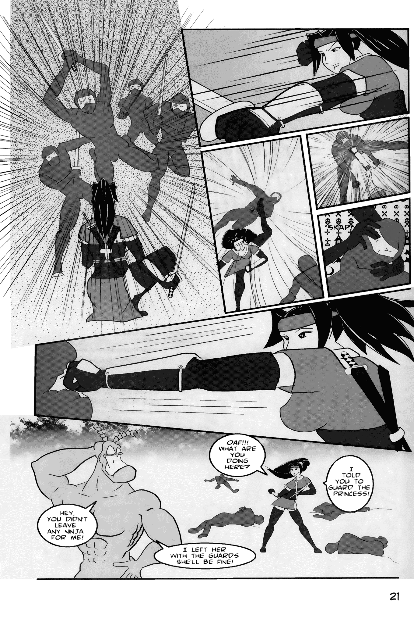 Read online The Mangalicious Tick: Rise of the Setting Sun comic -  Issue #1 - 23
