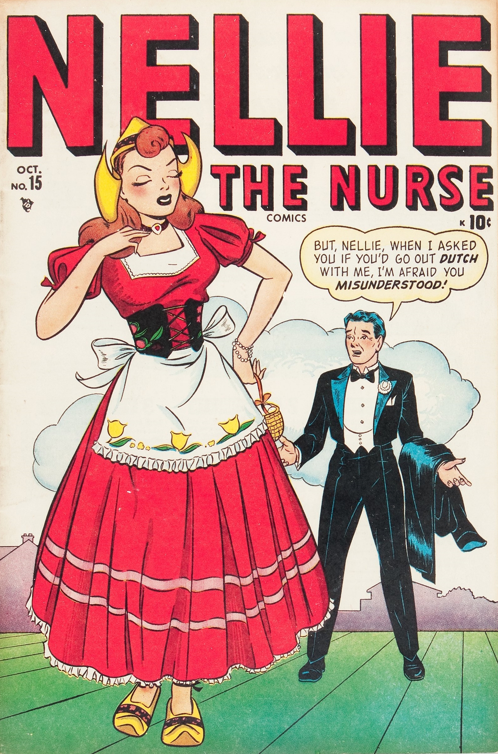 Read online Nellie The Nurse (1945) comic -  Issue #15 - 1