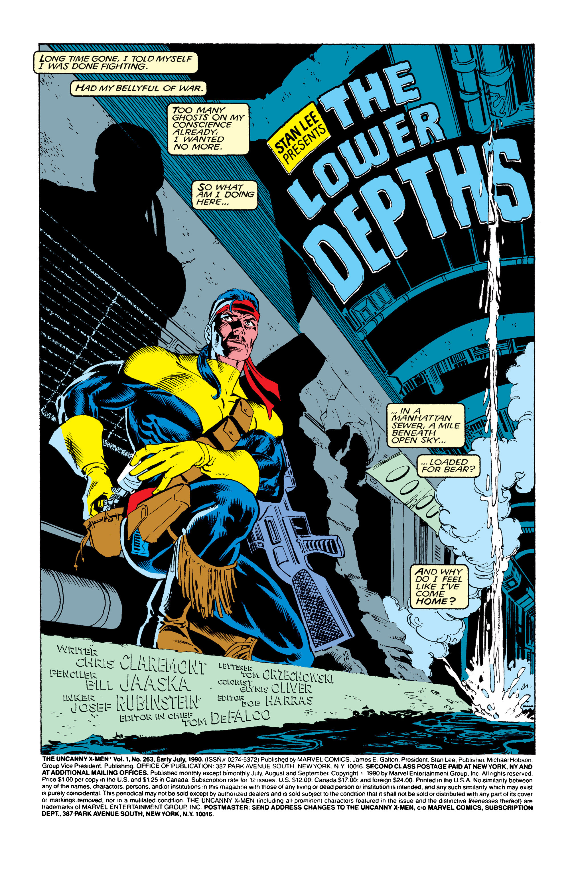 Read online Uncanny X-Men (1963) comic -  Issue #263 - 2