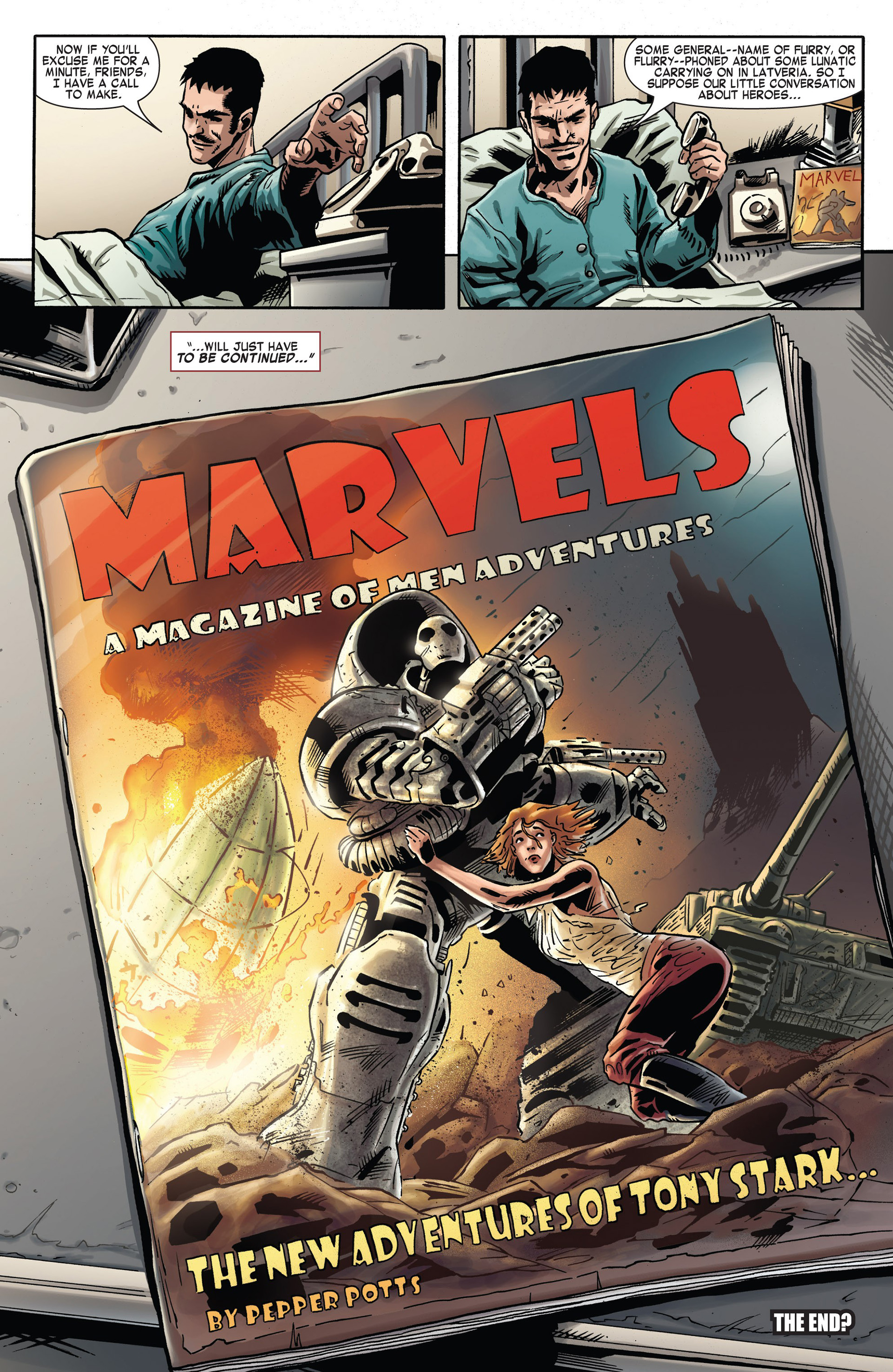 Read online Iron Man Noir comic -  Issue #4 - 23