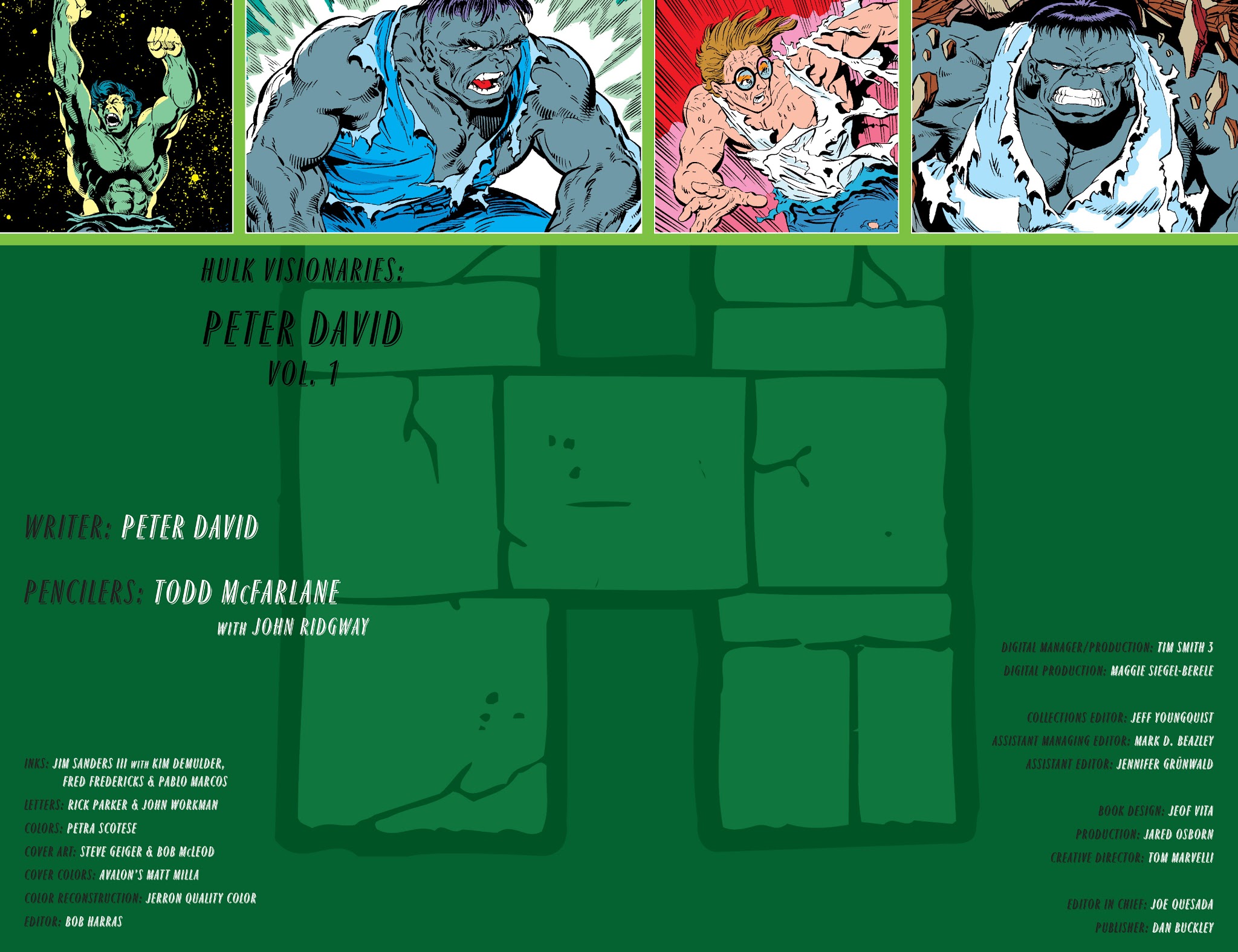 Read online Hulk Visionaries: Peter David comic -  Issue # TPB 1 - 3