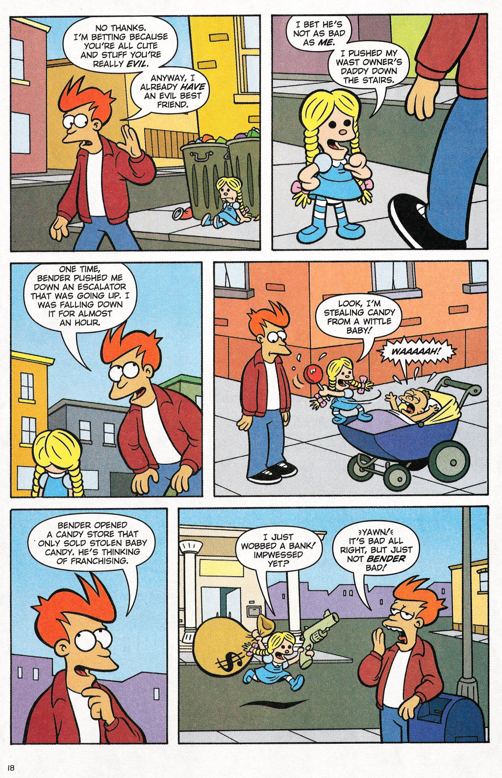 Read online Futurama Comics comic -  Issue #28 - 14