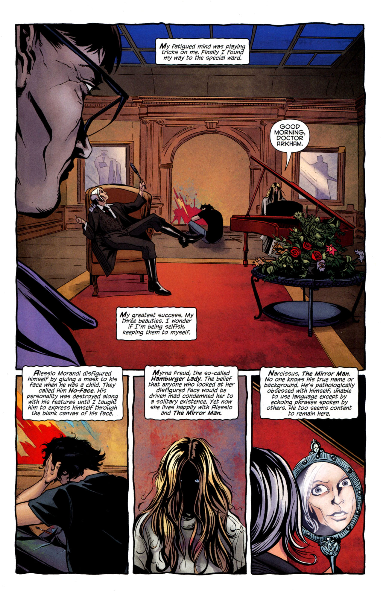 Read online Arkham Reborn comic -  Issue #1 - 18