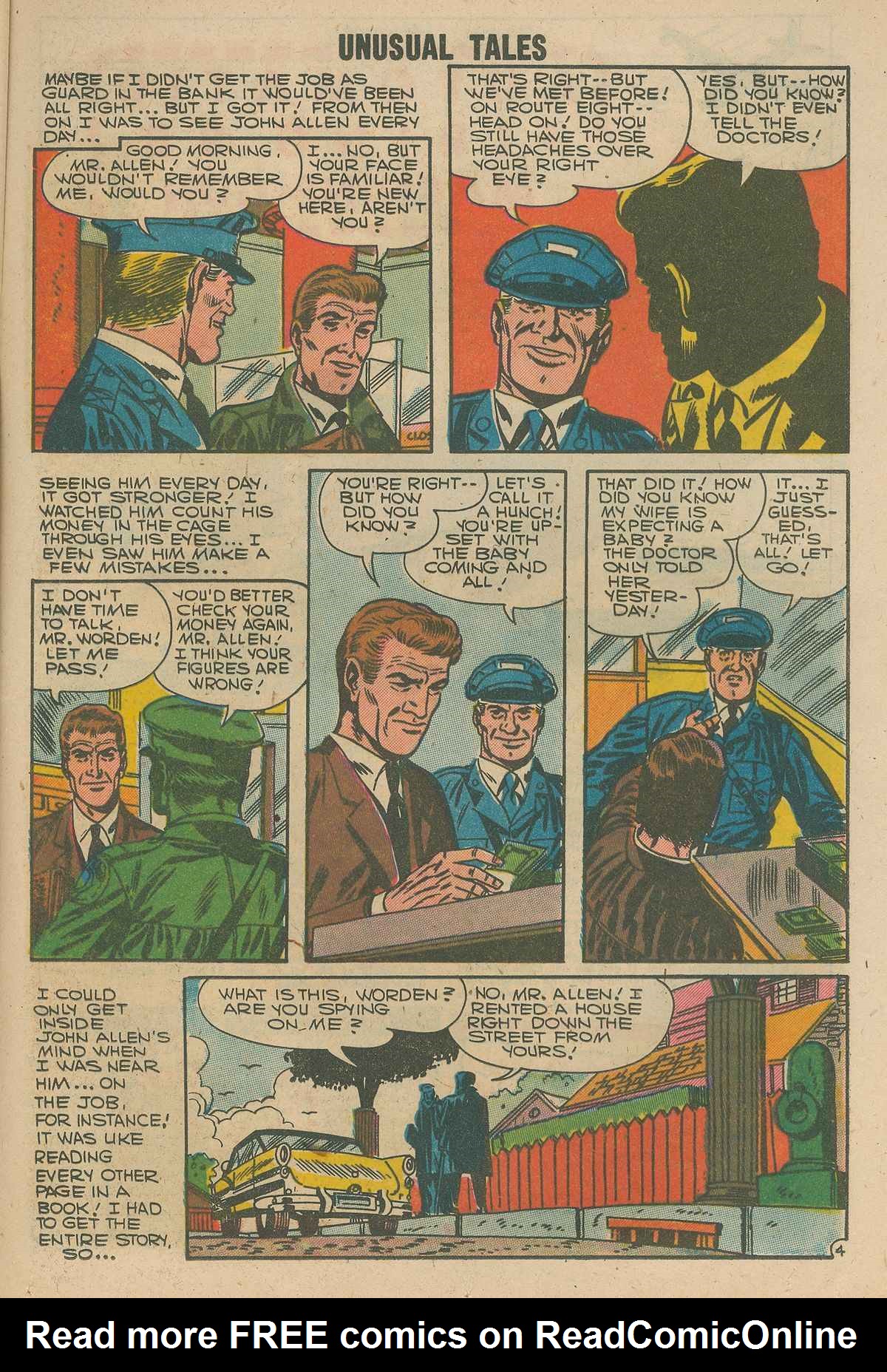 Read online Unusual Tales comic -  Issue #8 - 21