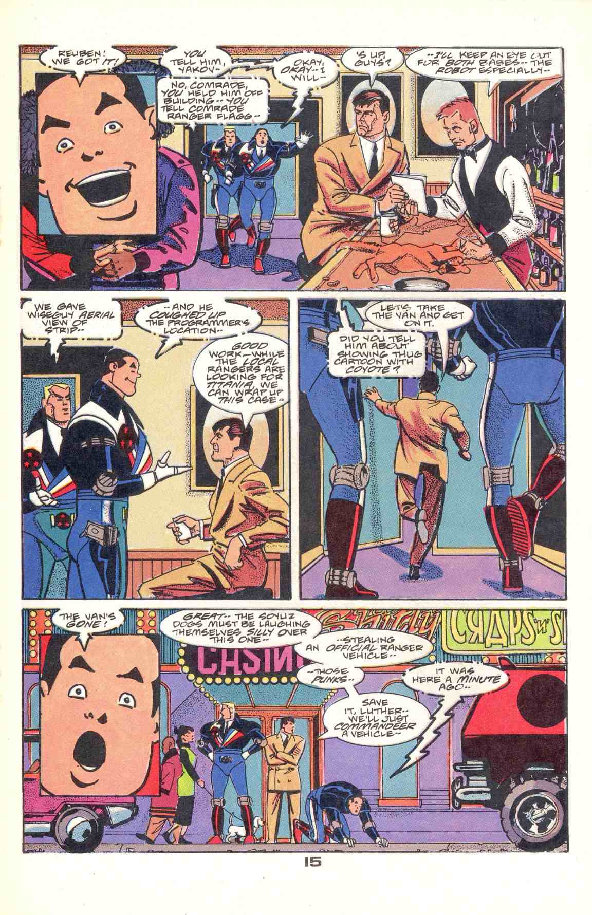 Read online Howard Chaykin's American Flagg comic -  Issue #11 - 19