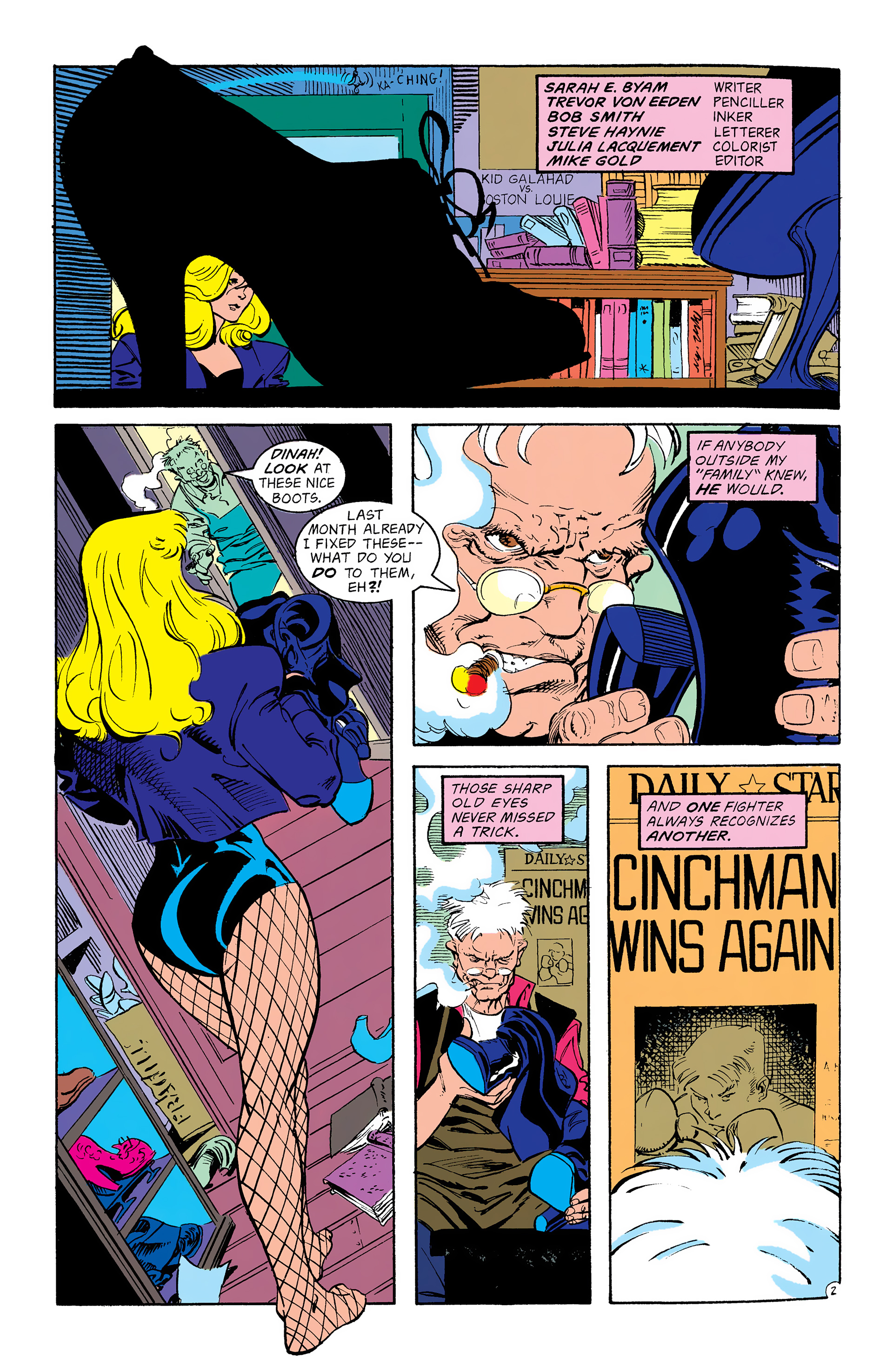 Read online Black Canary (1993) comic -  Issue #4 - 3