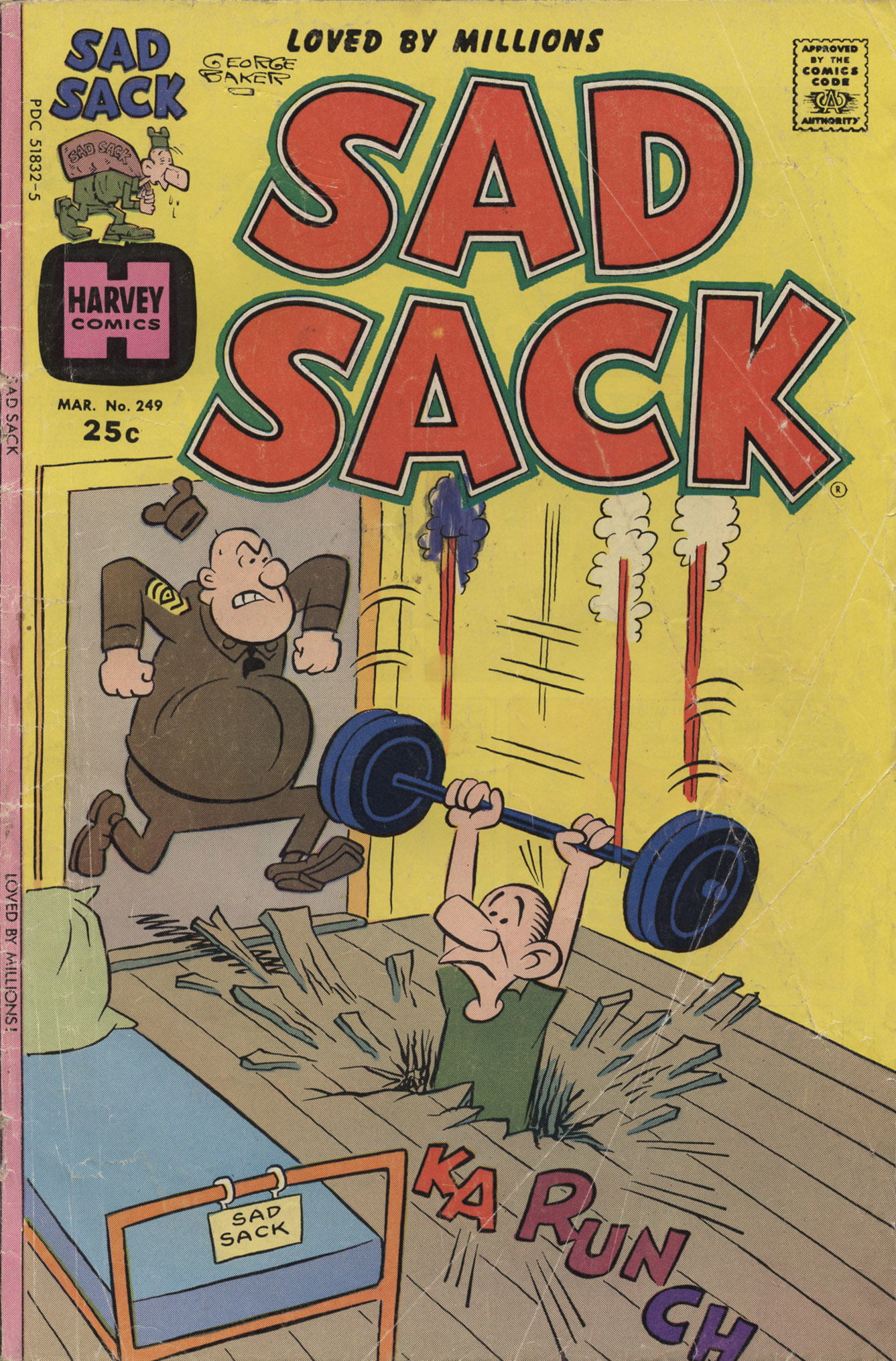 Read online Sad Sack comic -  Issue #249 - 1