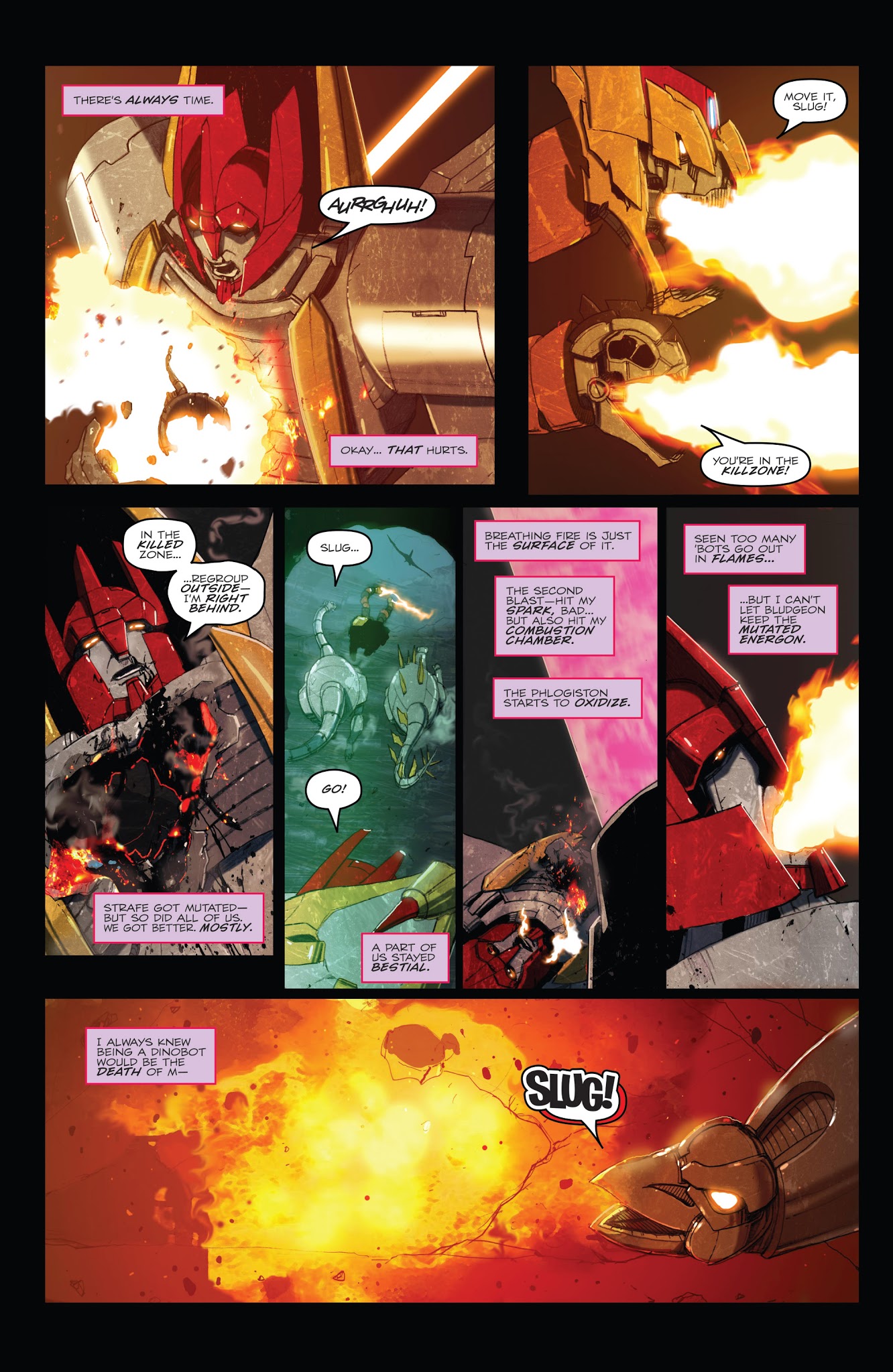 Read online The Transformers: Redemption of the Dinobots comic -  Issue # TPB - 105