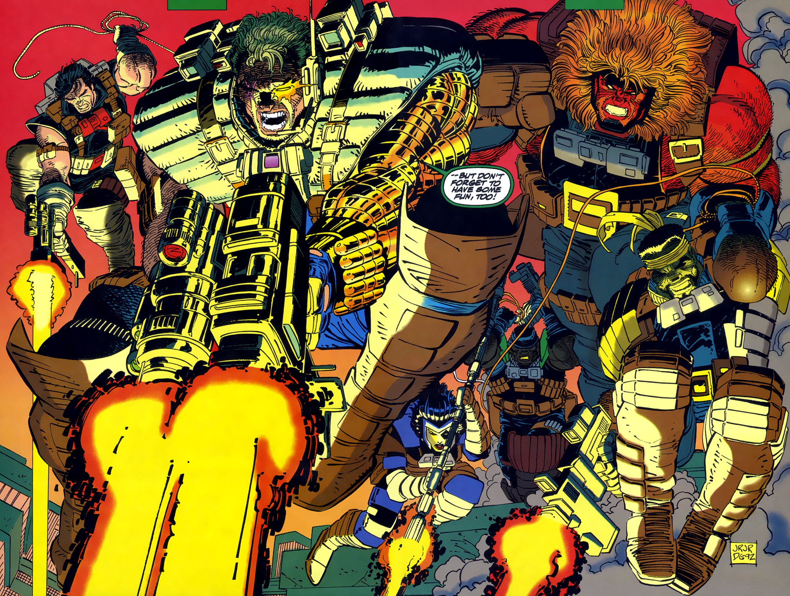 Read online Cable - Blood and Metal comic -  Issue #1 - 6