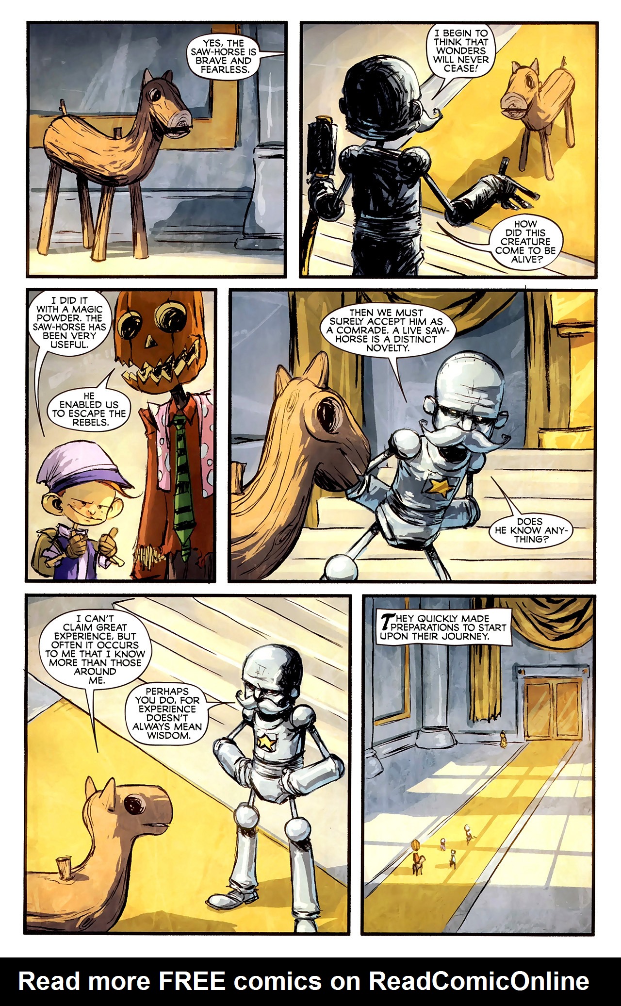 Read online The Marvelous Land of Oz comic -  Issue #4 - 7