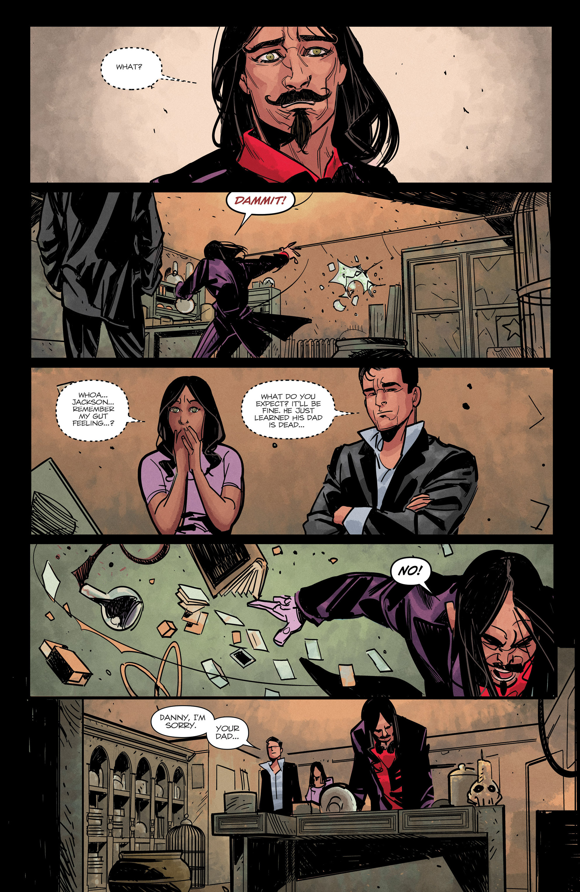 Read online Ghosted comic -  Issue #14 - 15