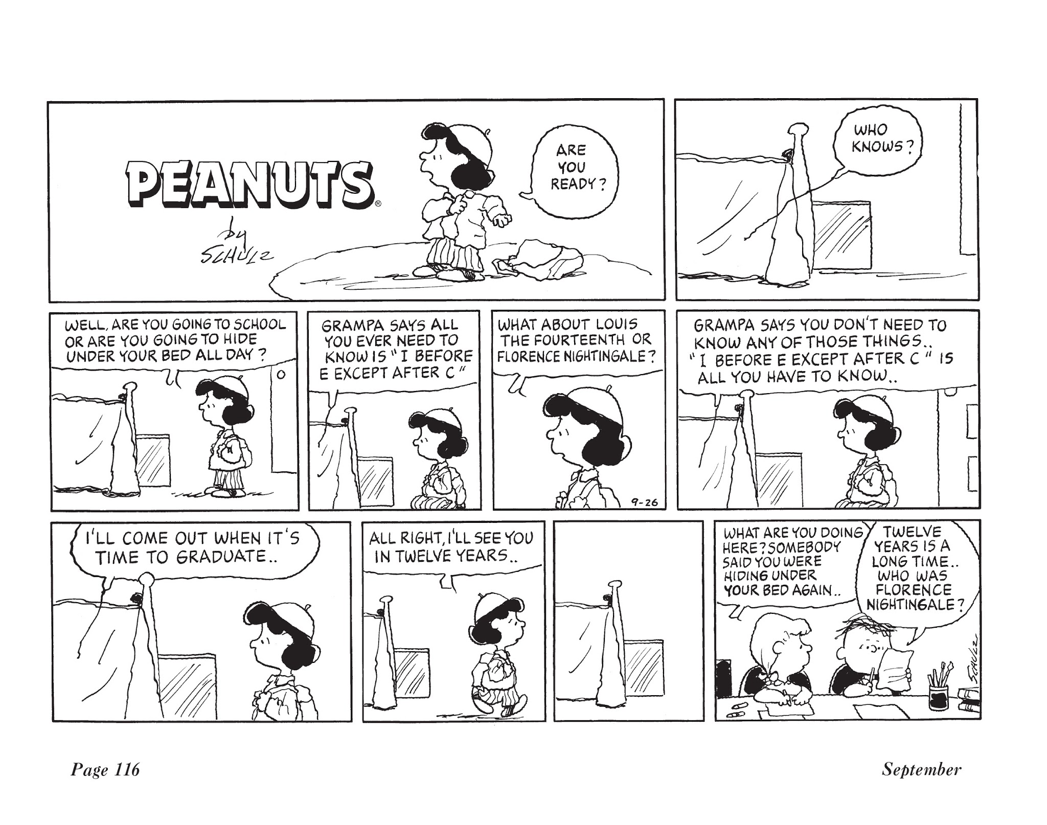 Read online The Complete Peanuts comic -  Issue # TPB 25 - 126